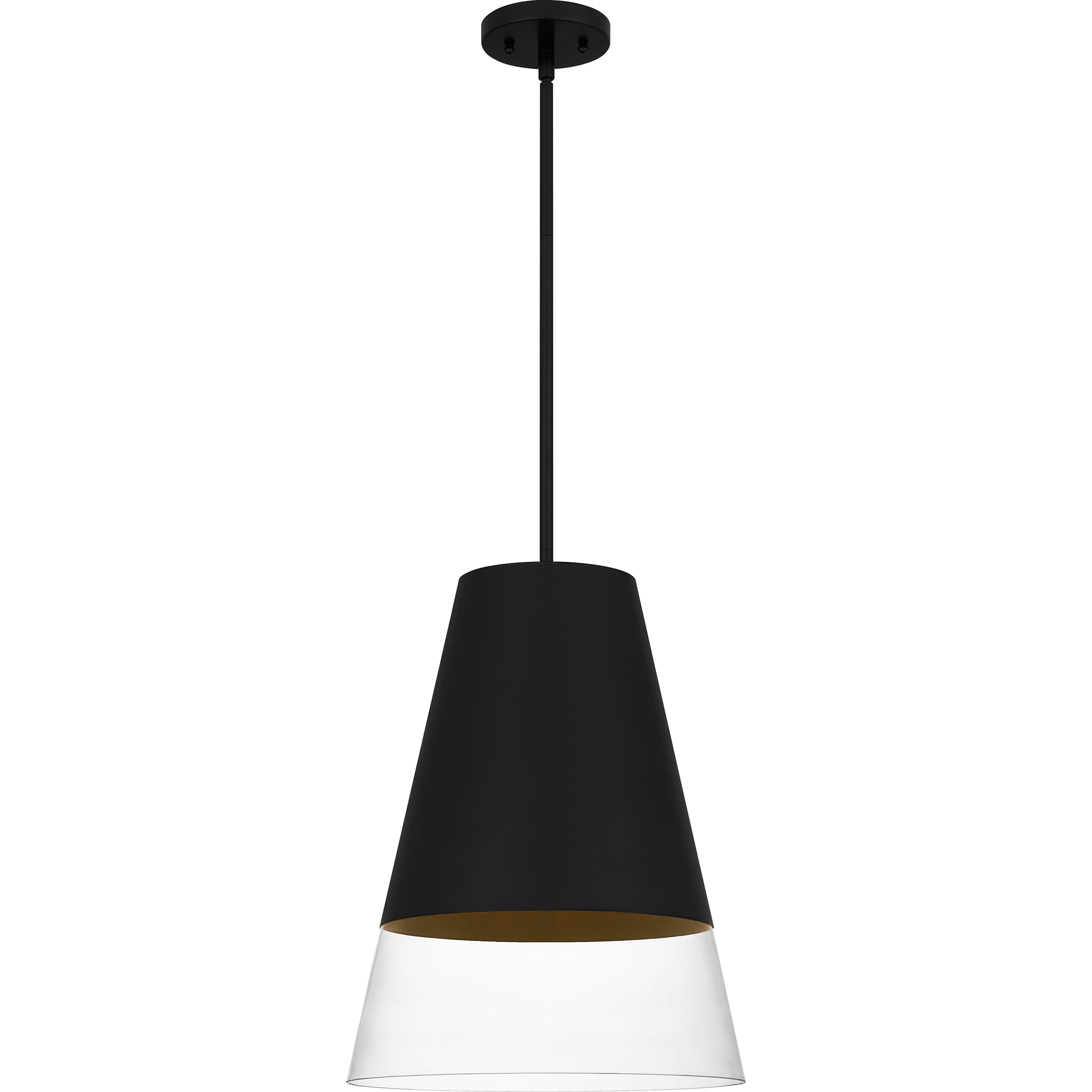 Peregrine 1 Light 14 inch Brushed Black Mini Pendant Ceiling Light