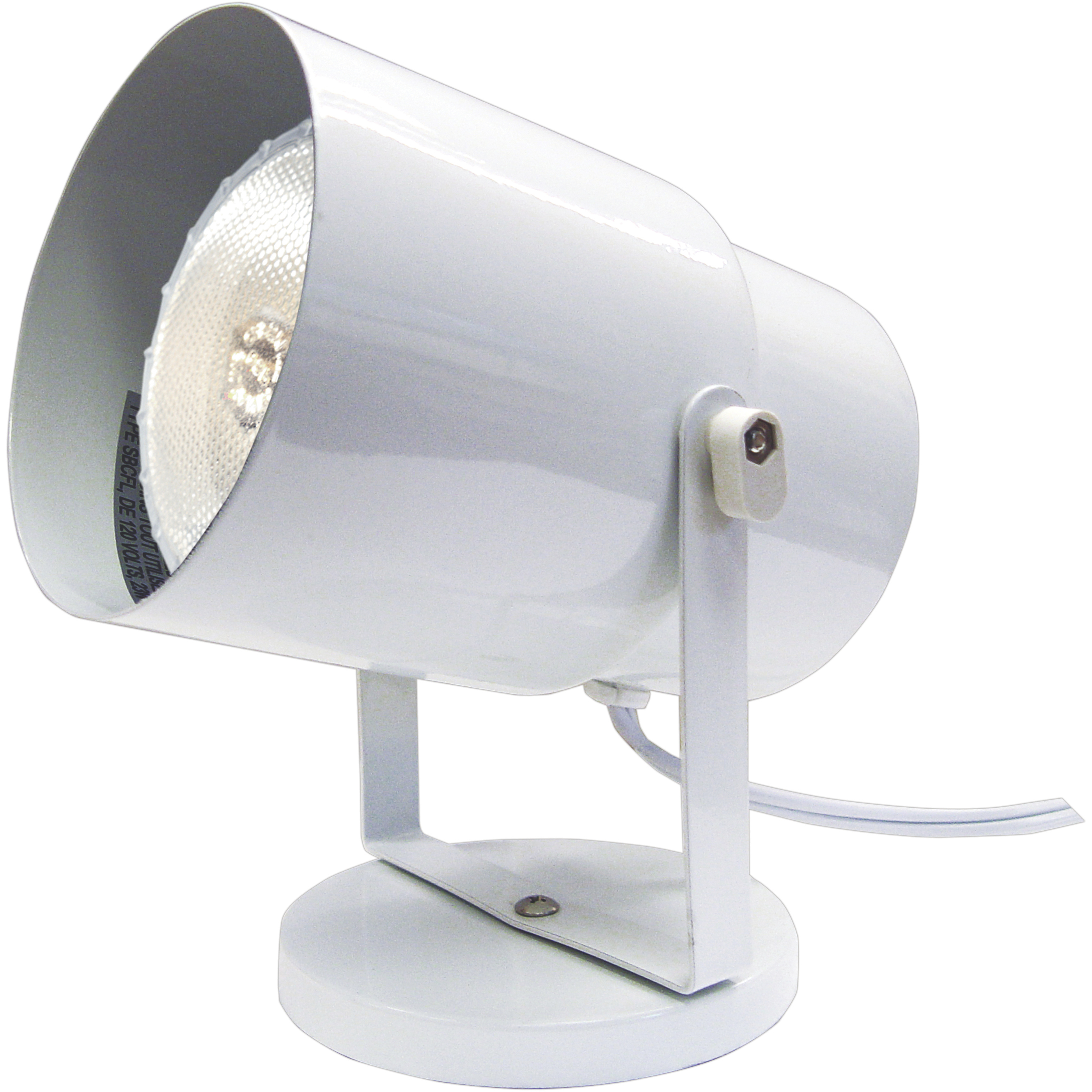 Heartland White 75 watt 1 Light Plant Lamp