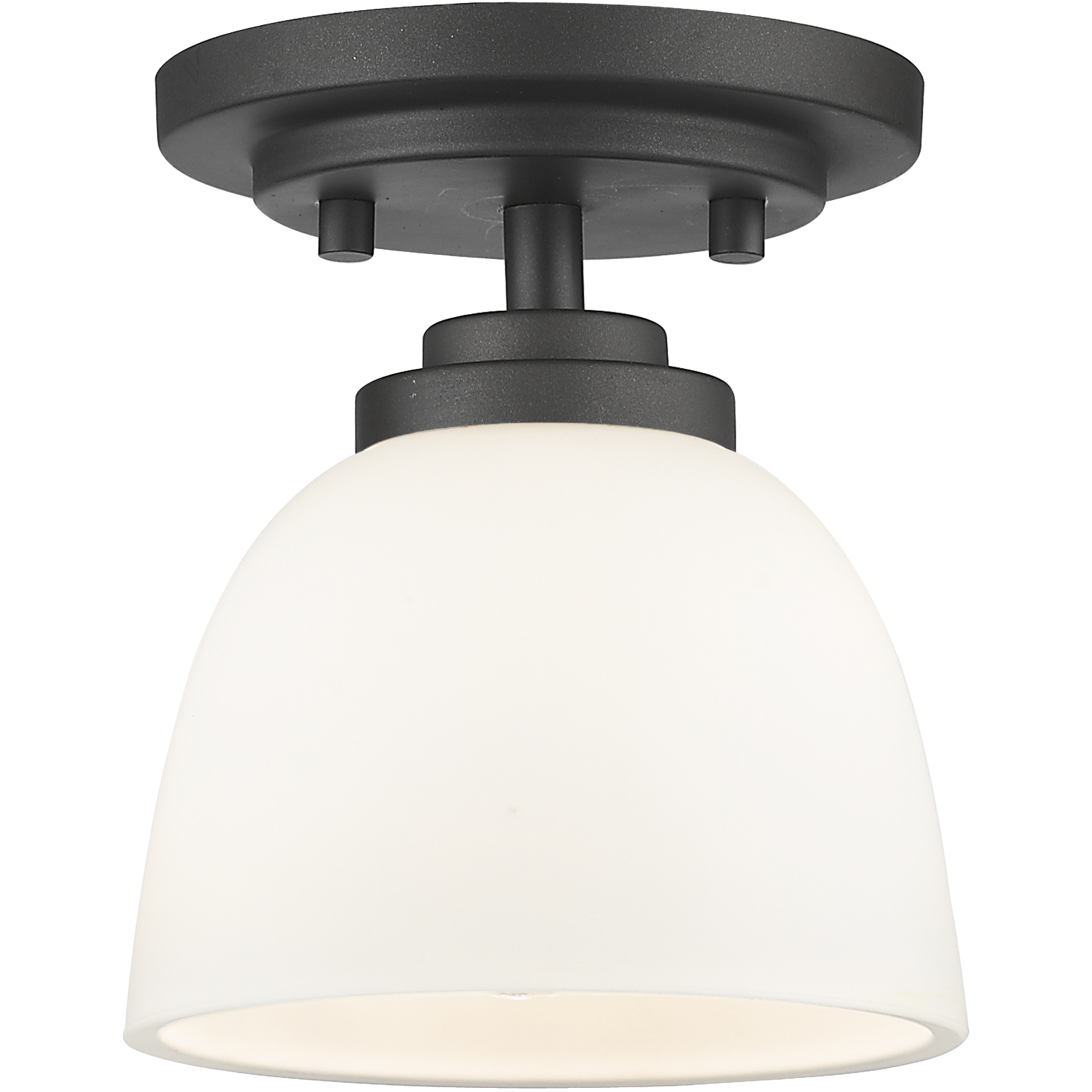 Ashton 1 Light 6 inch Bronze Flush Mount Ceiling Light in 1.32