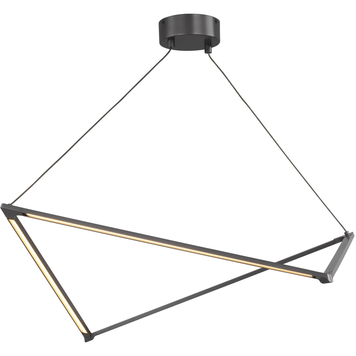 Balto LED 35.86 inch Gunmetal Linear Suspension Ceiling Light in LED 90 CRI 3000K 120V, Integrated LED