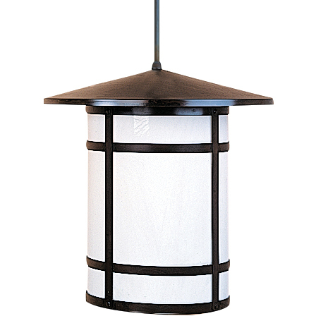 Berkeley 1 Light 17 inch Verdigris Patina Pendant Ceiling Light in White Opalescent