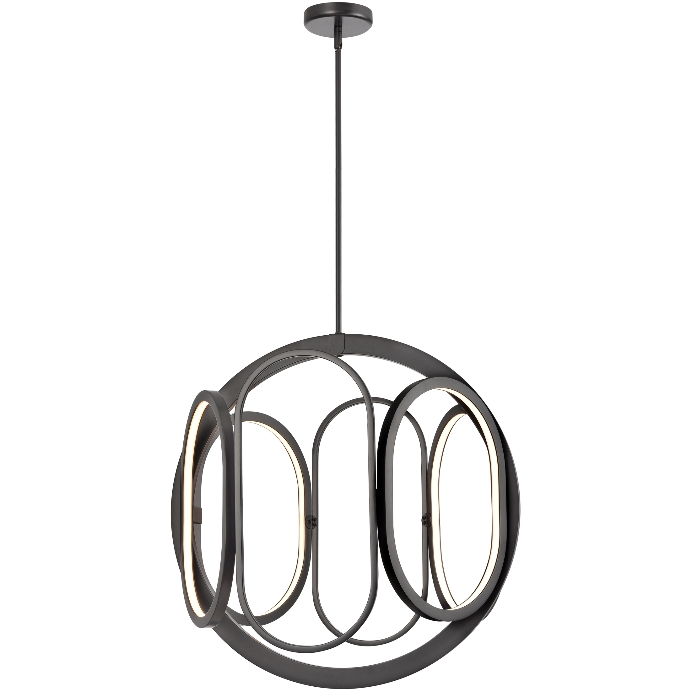 Perigee AC LED LED 23 inch Graphite Foyer Pendant Ceiling Light