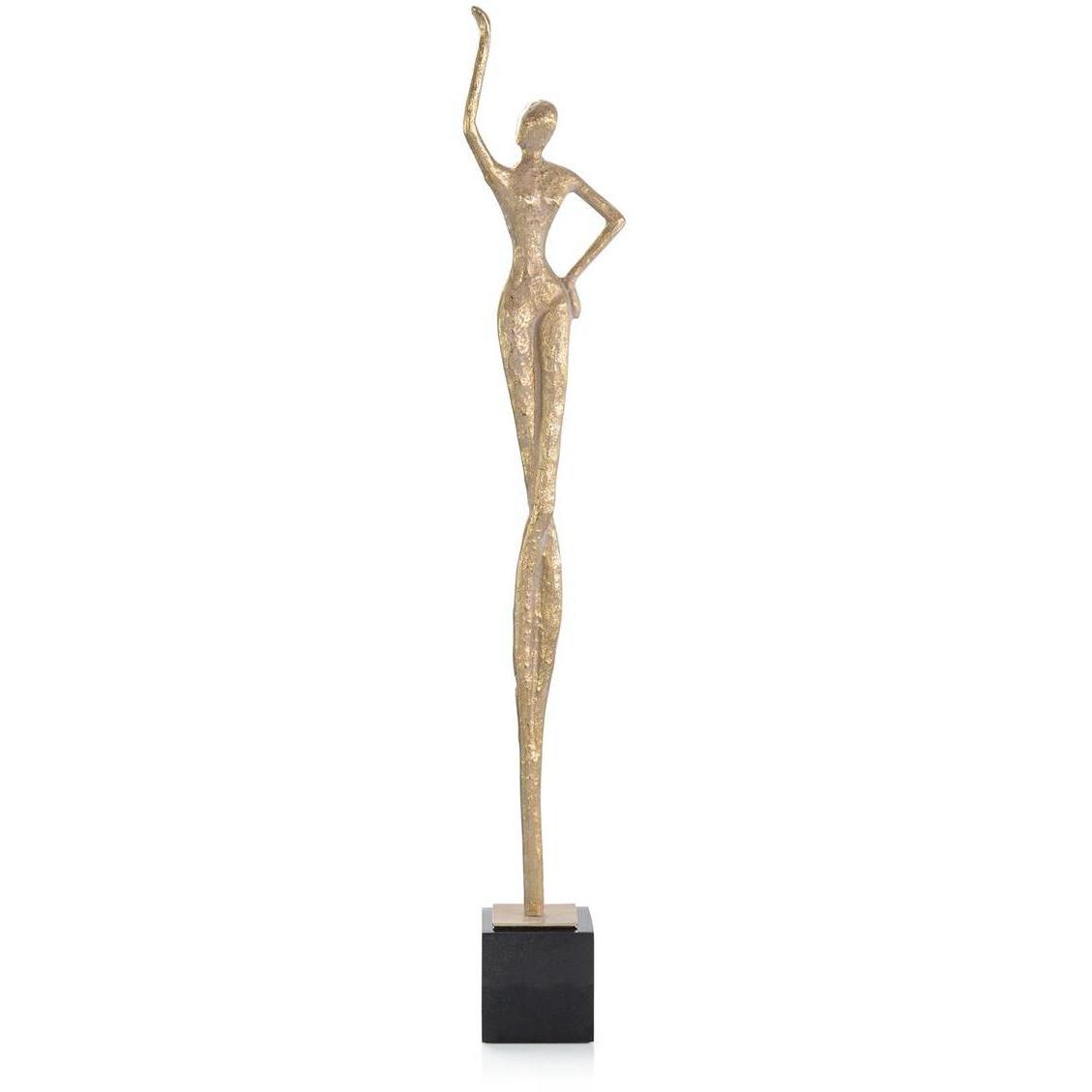 Posing Female I 54.5 X 8.5 inch Sculpture