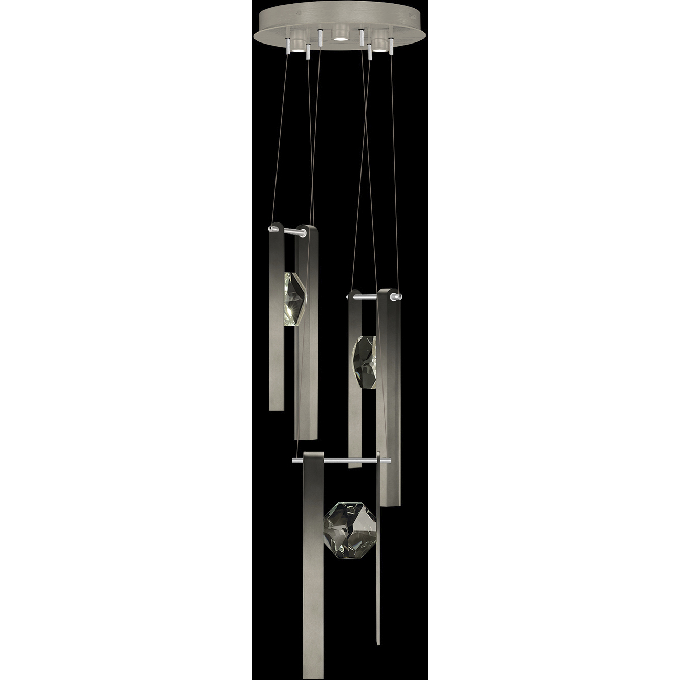Aria 6 Light 16 inch Silver Pendant Ceiling Light