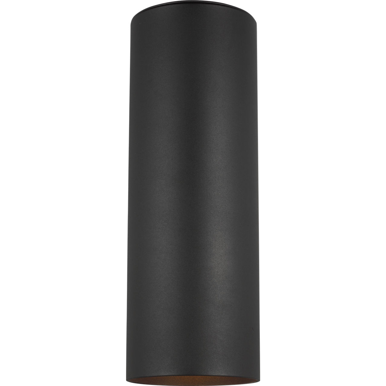 Outdoor Cylinders 2 Light 14.25 inch Black Outdoor Wall Lantern