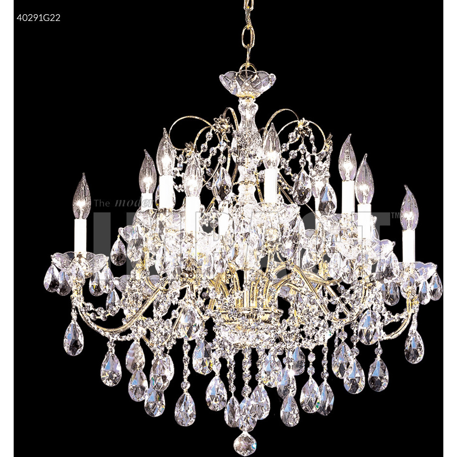 Regalia 18 Light 36 inch Gold Chandelier Ceiling Light