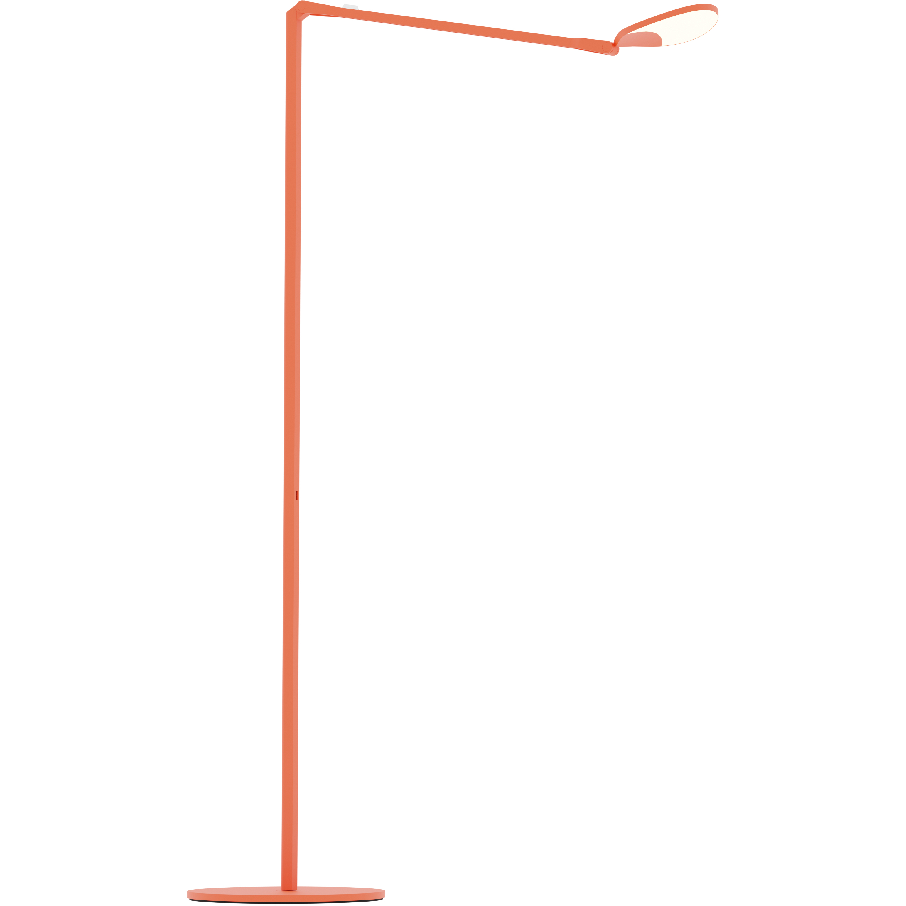 Koncept SPY-W-MOR-USB-FLR Splitty 28.1 inch 7 watt Matte Orange Floor ...