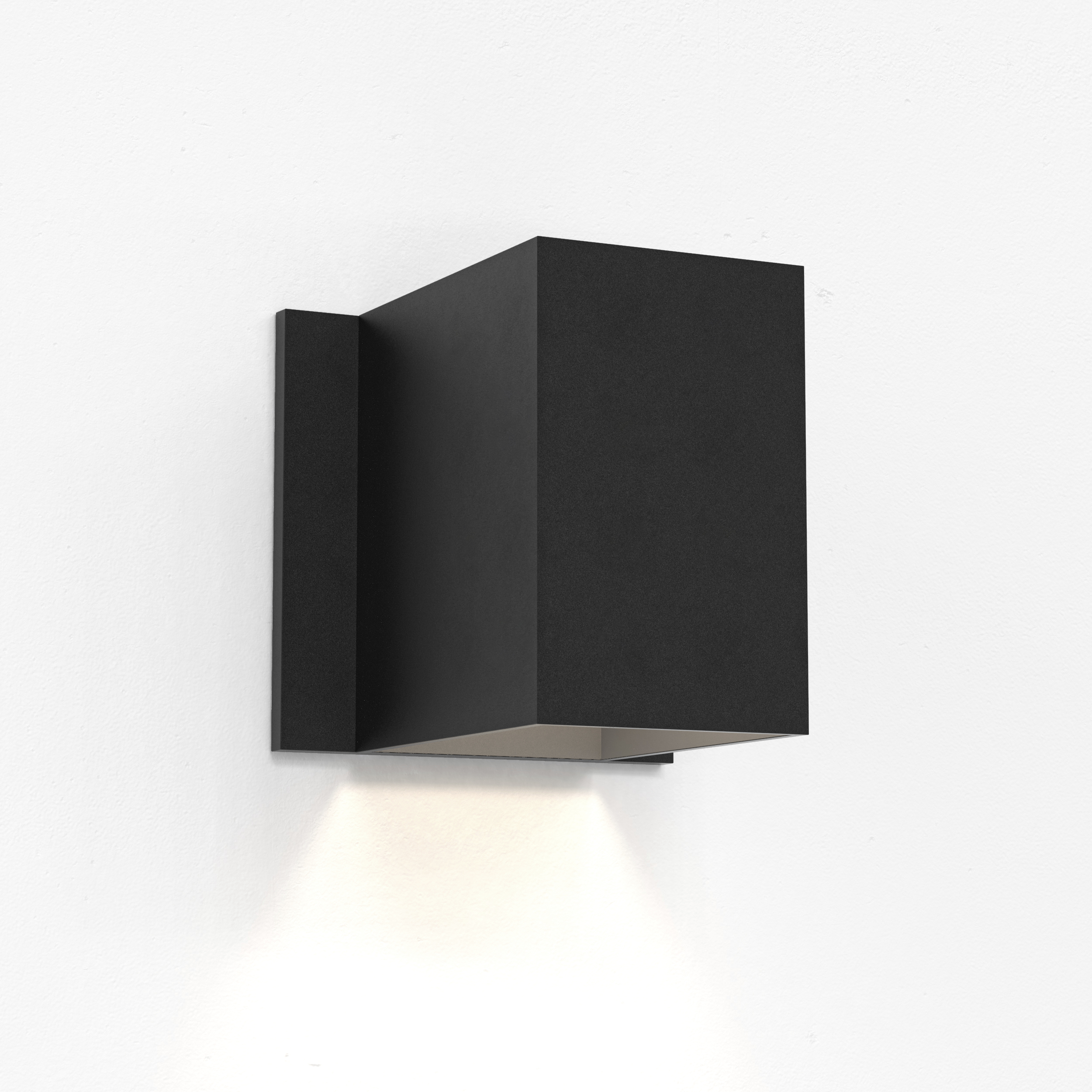 Oslo LED 4.33 inch Textured Black Exterior Wall Light