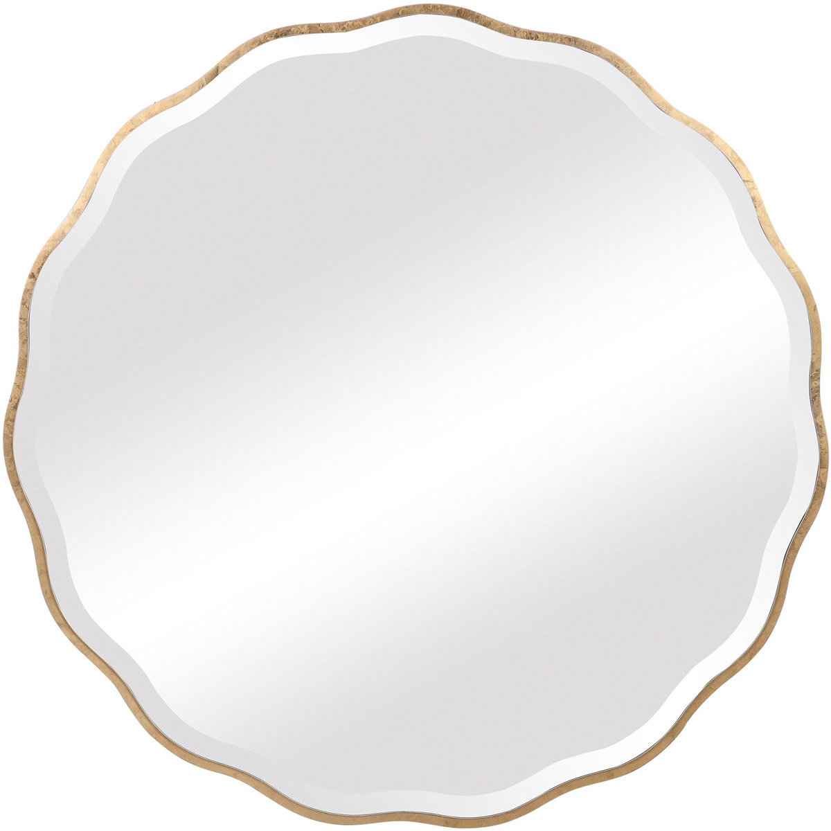 Aneta 42 X 42 inch Gold Wall Mirror