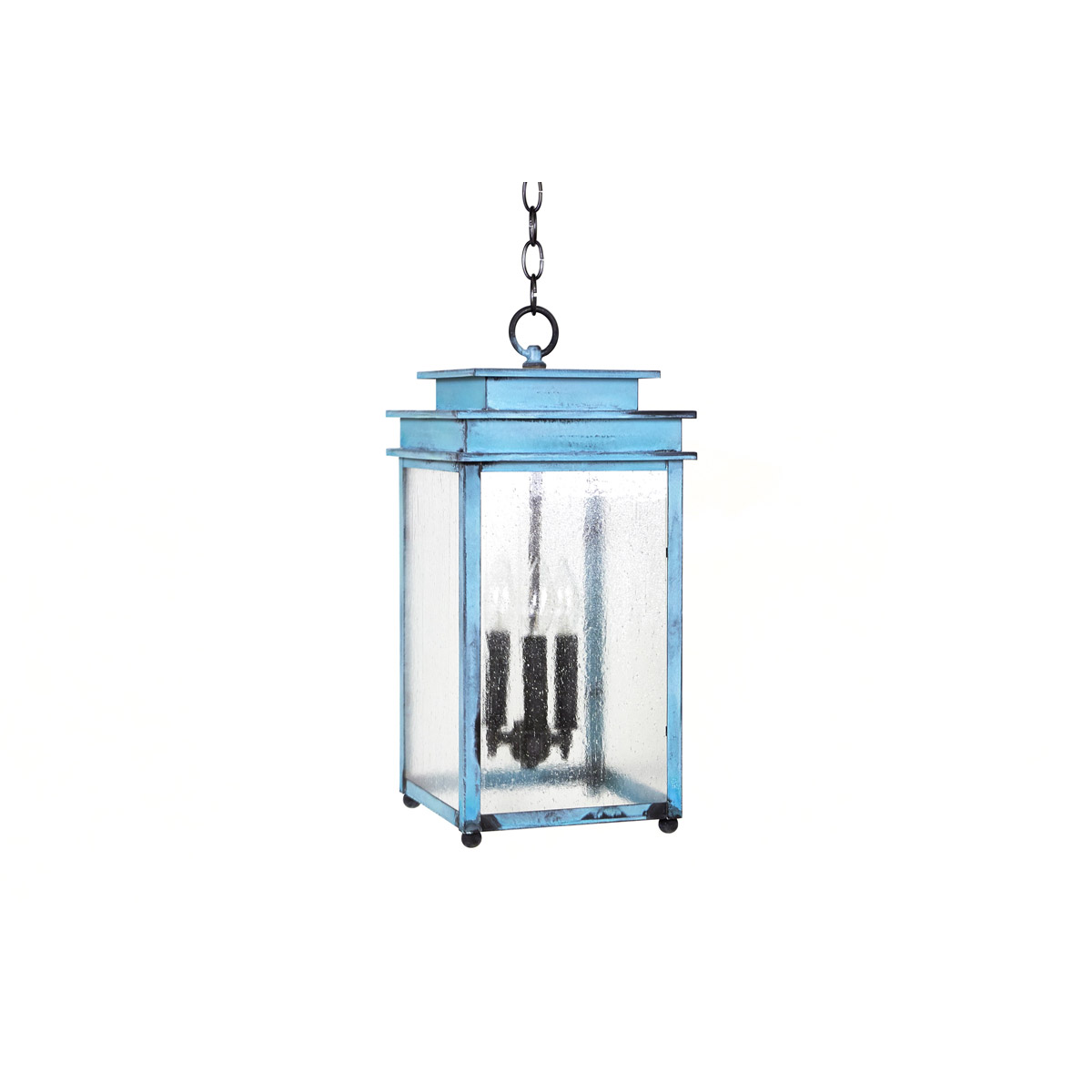 Ellis 3 Light 9 inch Veri Gris Hanging Lantern Ceiling Light, Medium