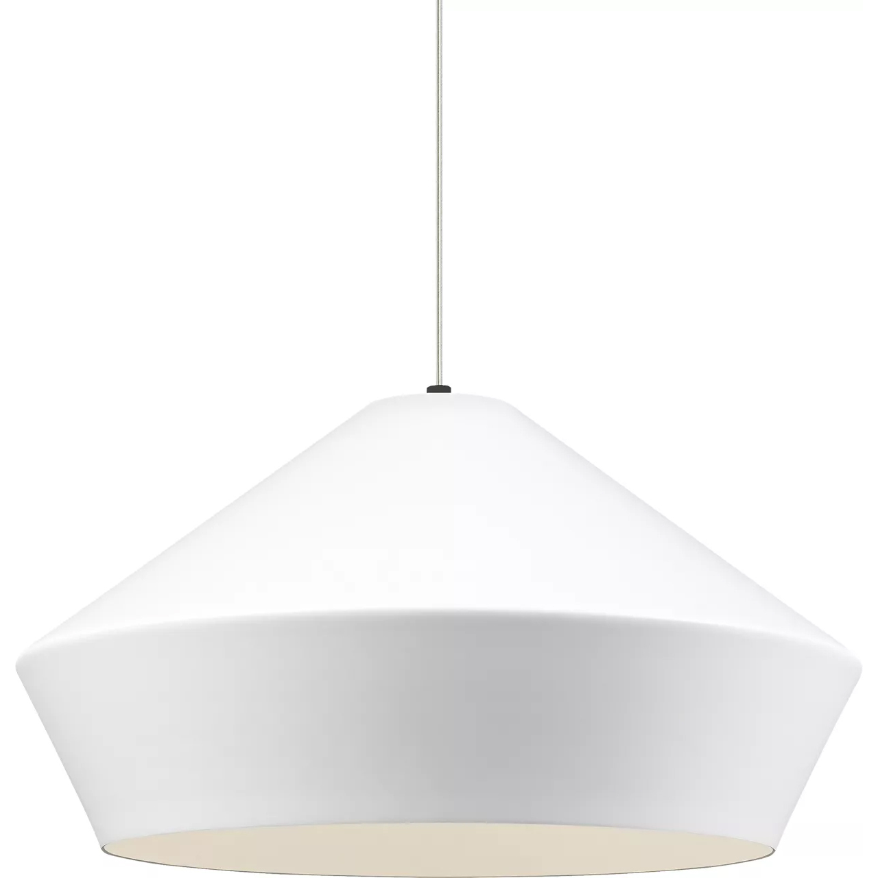 Sean Lavin Brummel Grande 1 Light 20 inch Black Pendant Ceiling Light in Incandescent, Matte White