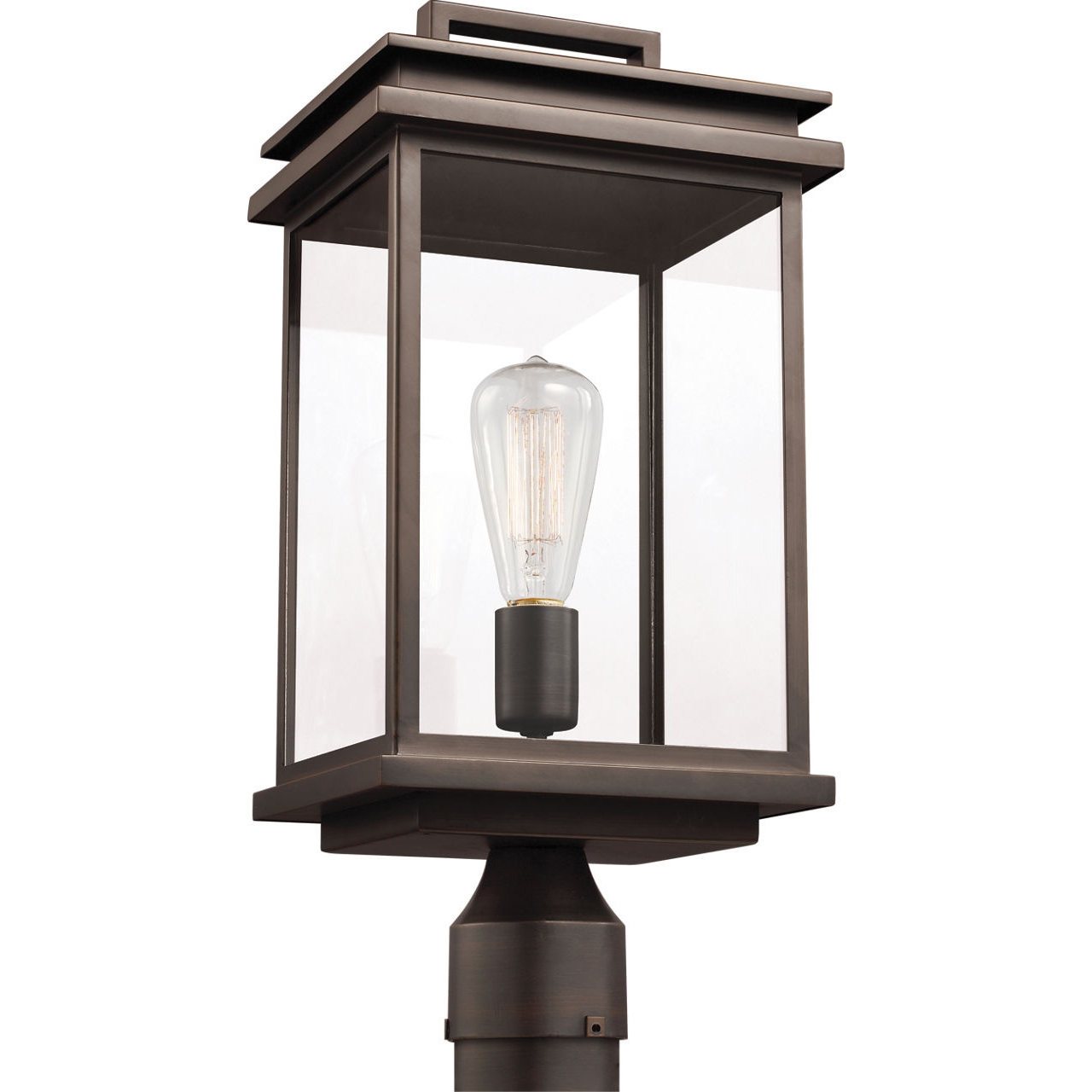 Sean Lavin Glenview 1 Light 16.75 inch Antique Bronze Outdoor Post Lantern