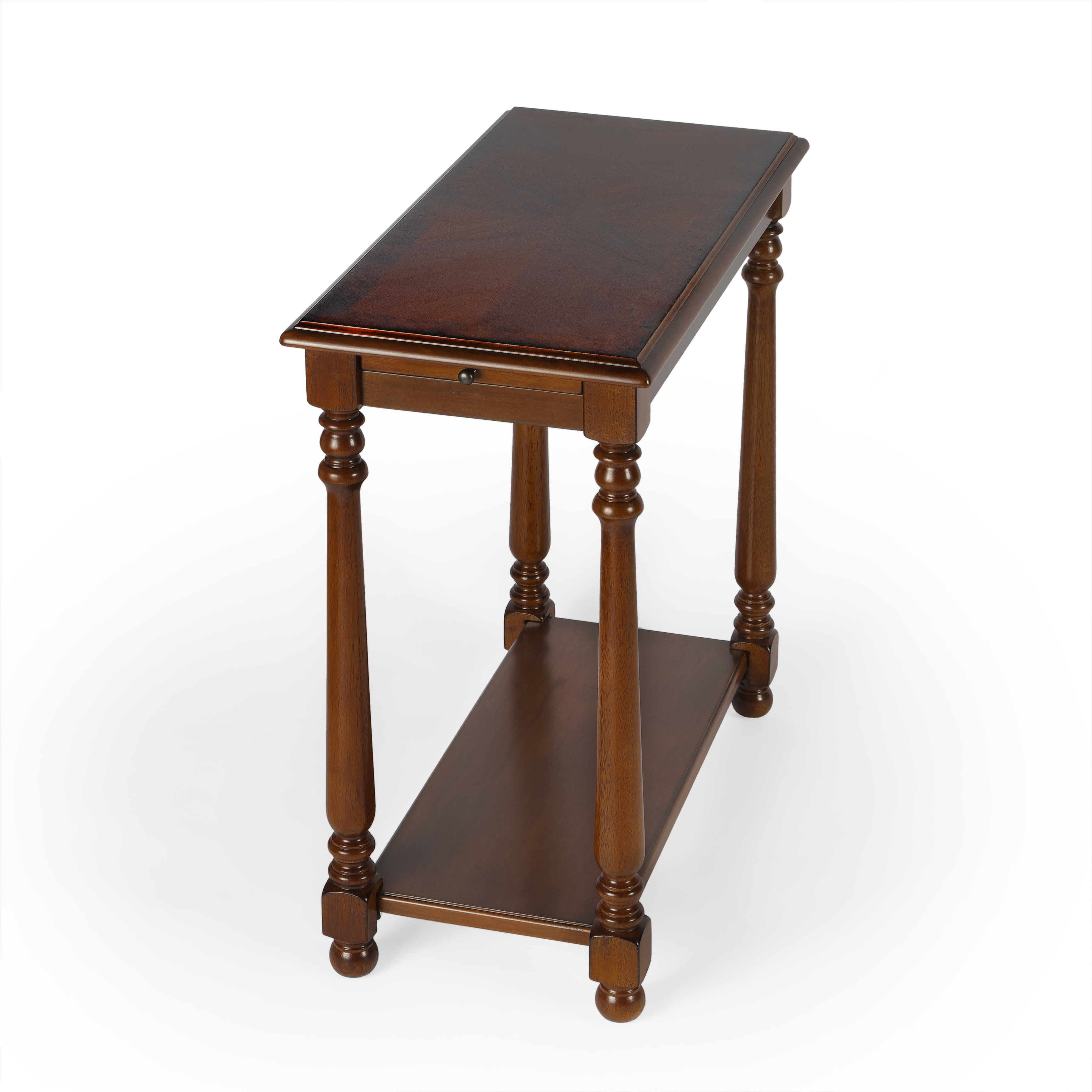 Masterpiece Devane  Olive Ash Burl Chairside Chest