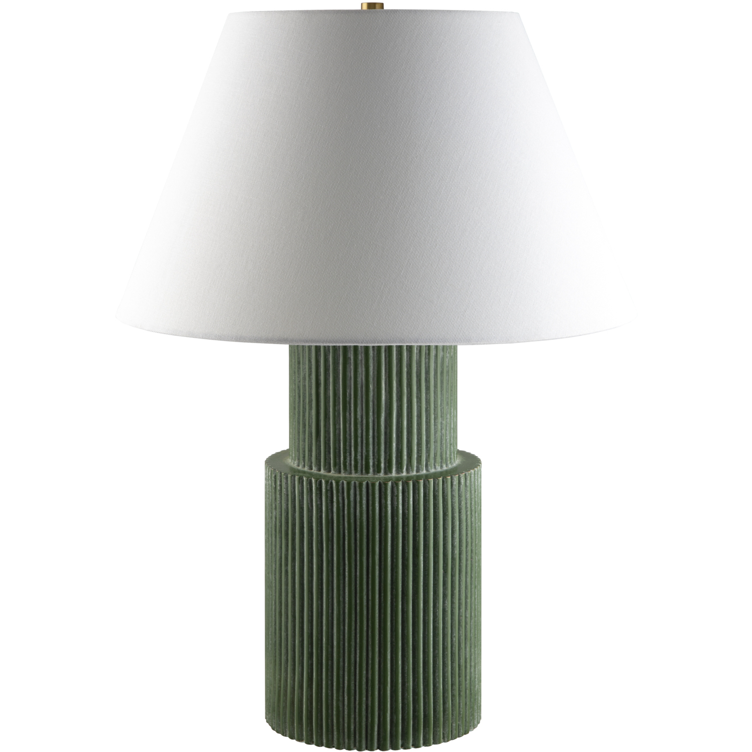 Hikari 27 inch 100 watt Dark Green Accent Table Lamp Portable Light