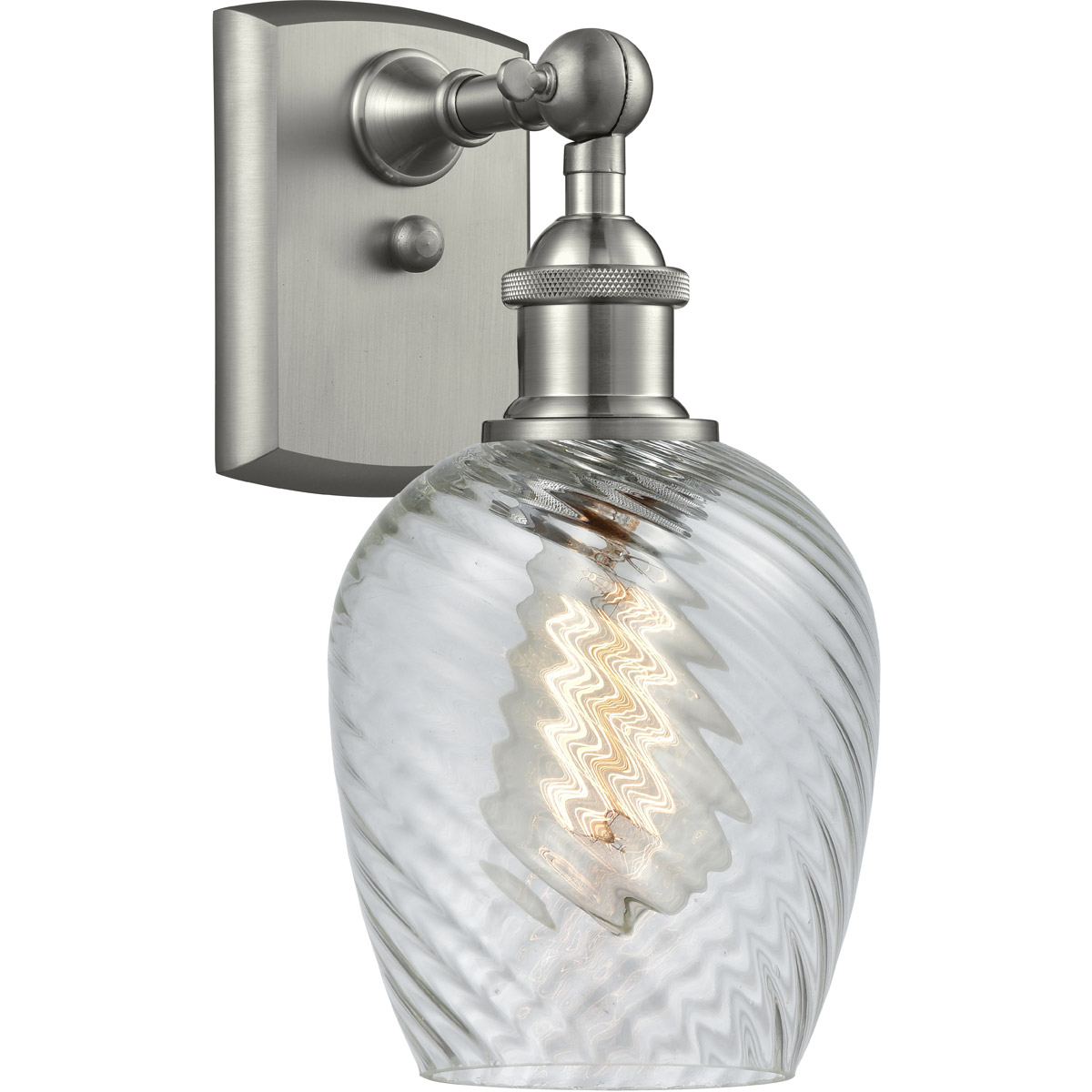 Ballston Salina LED 5 inch Brushed Satin Nickel Sconce Wall Light, Ballston