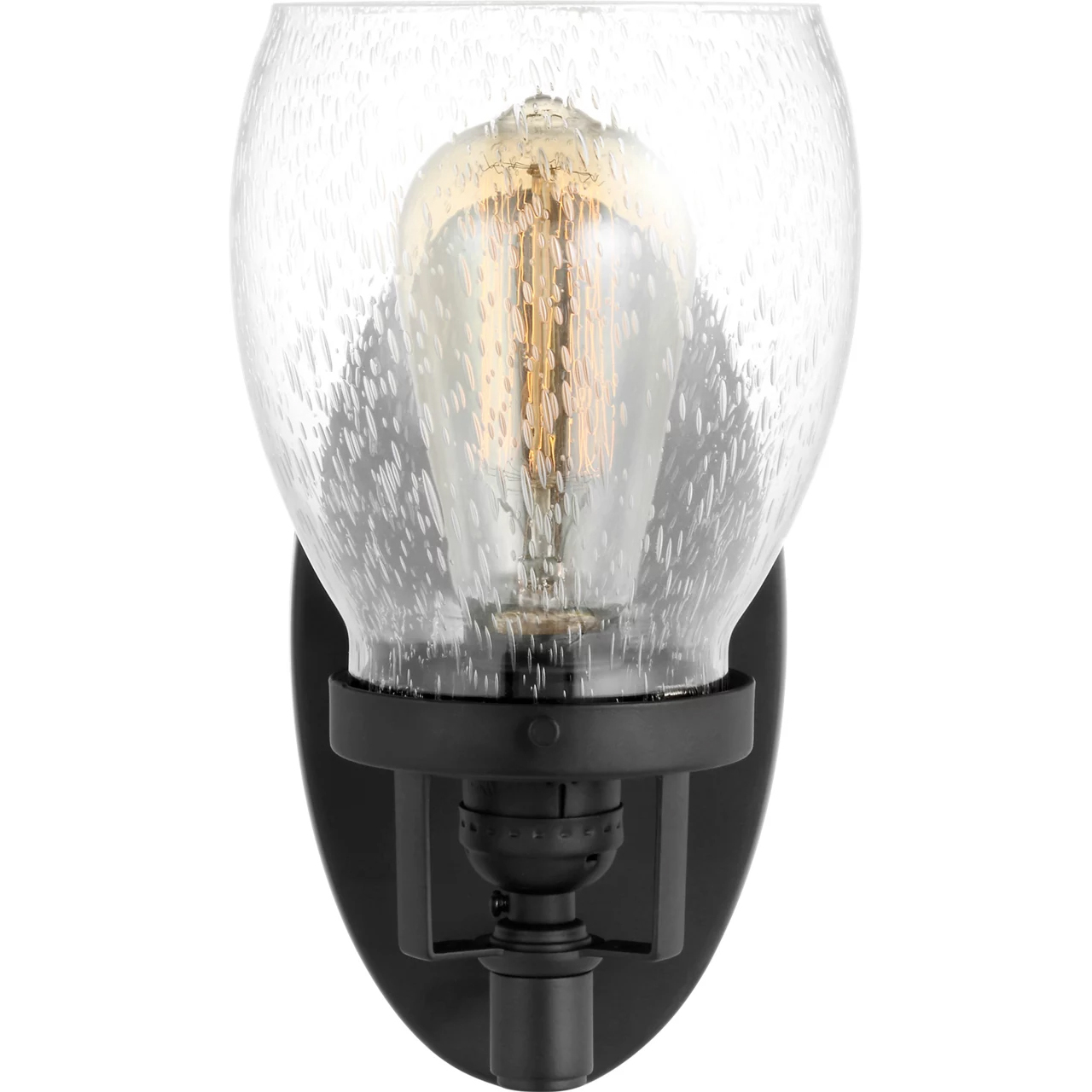Belton 1 Light 5.38 inch Midnight Black Wall Bath Fixture Wall Light