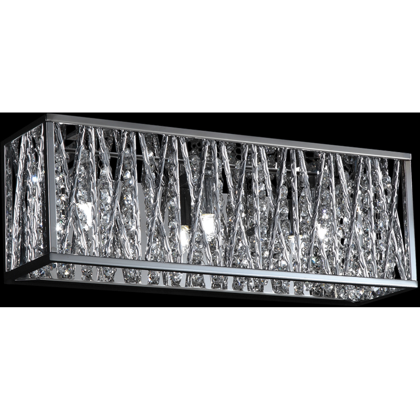 Terra LED 16.25 inch Chrome Vanity Wall Light
