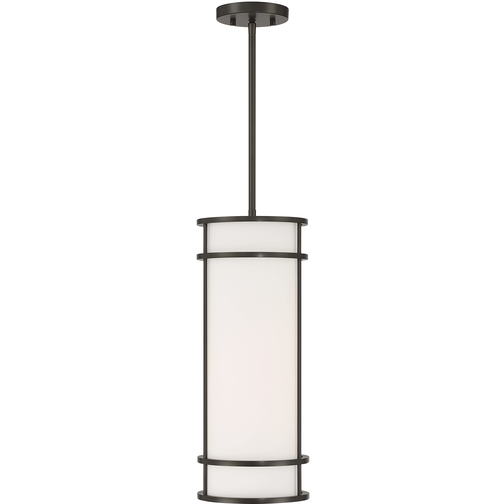 Porter 1 Light 8 inch Mediterranean Bronze Pendant Ceiling Light