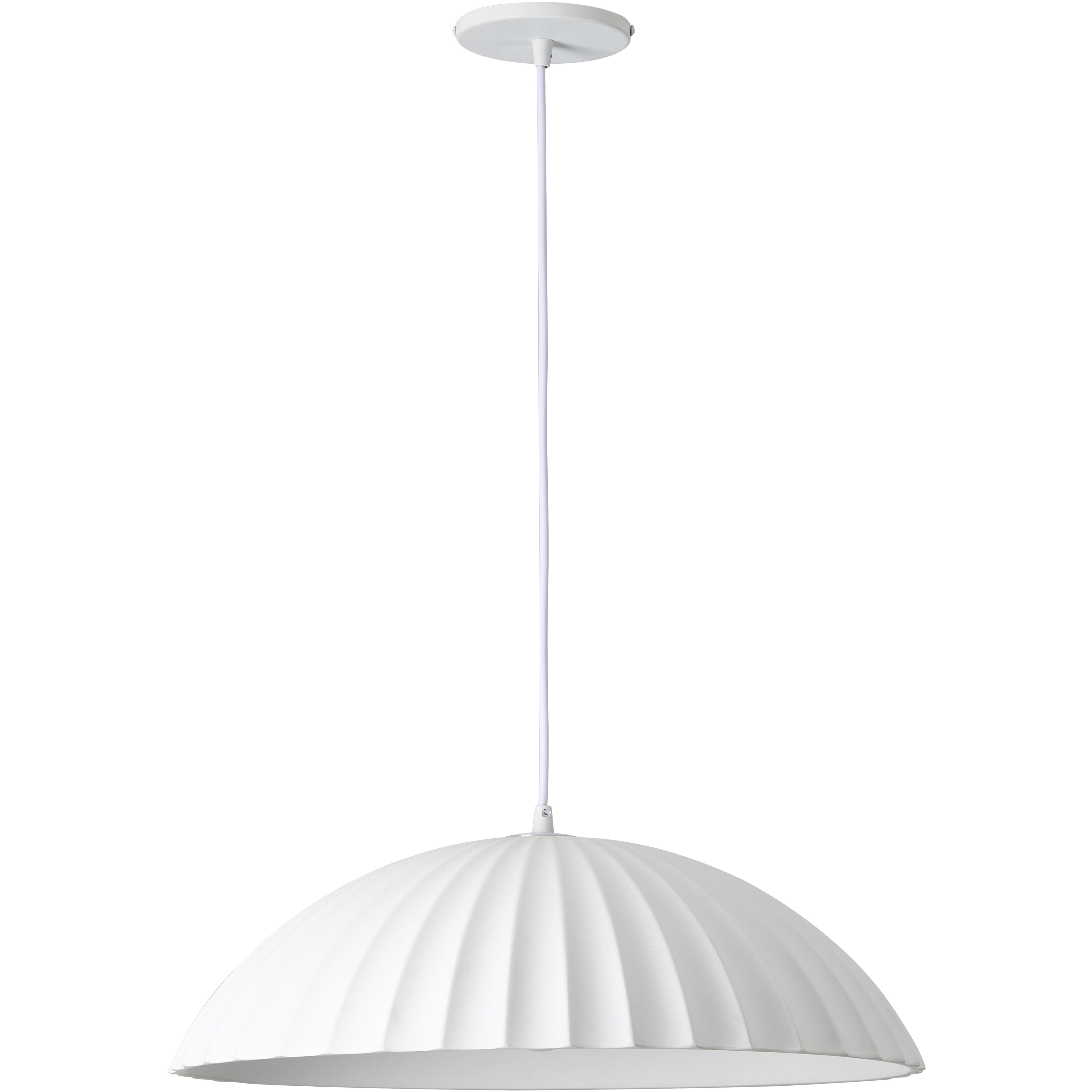 Rain 1 Light 19.25 inch Matte White Pendant Ceiling Light