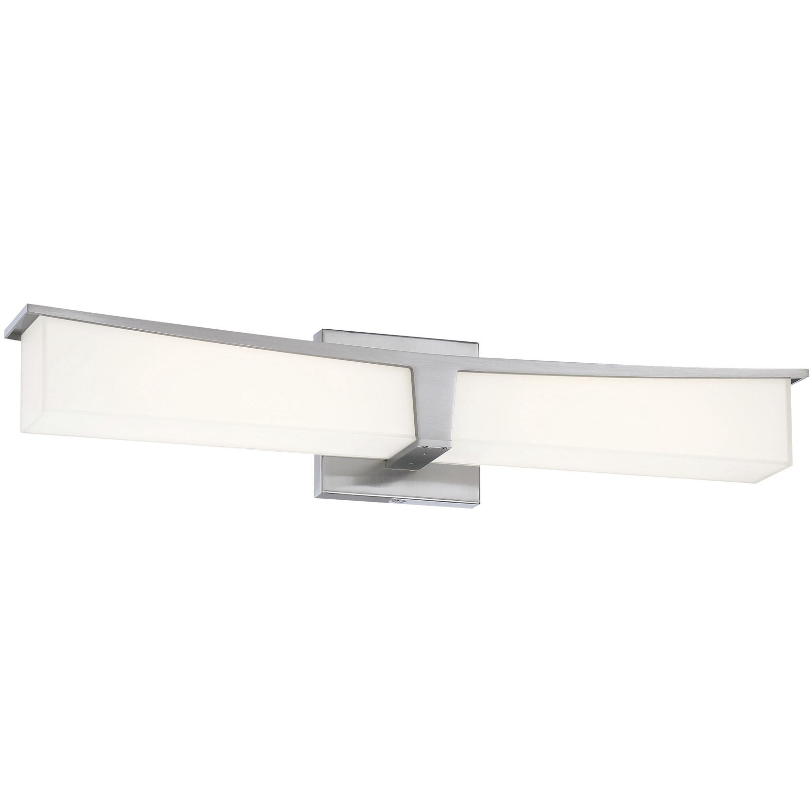 Plane LED 24 inch Brushed Nickel Bath Light Wall Light