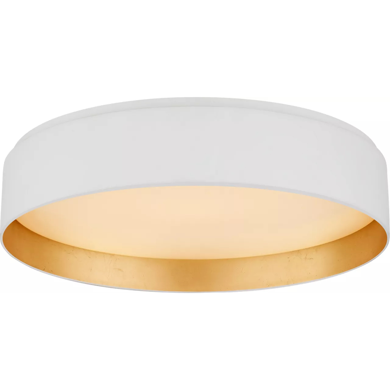 Shaw LED 17 inch Matte White Flush Mount Ceiling Light, Large