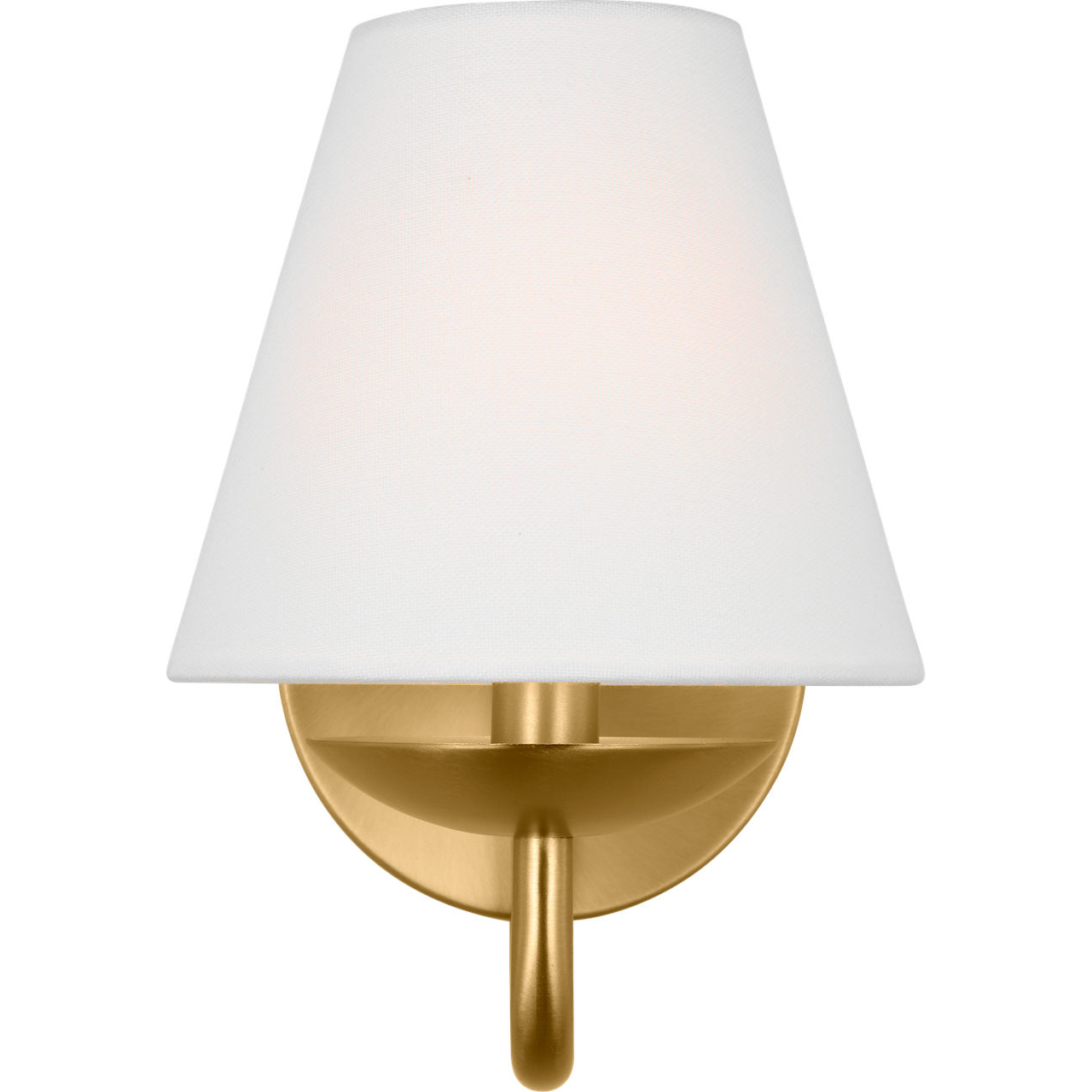 Drew & Jonathan Scott Albion 1 Light 6 inch Satin Brass Sconce Wall Light