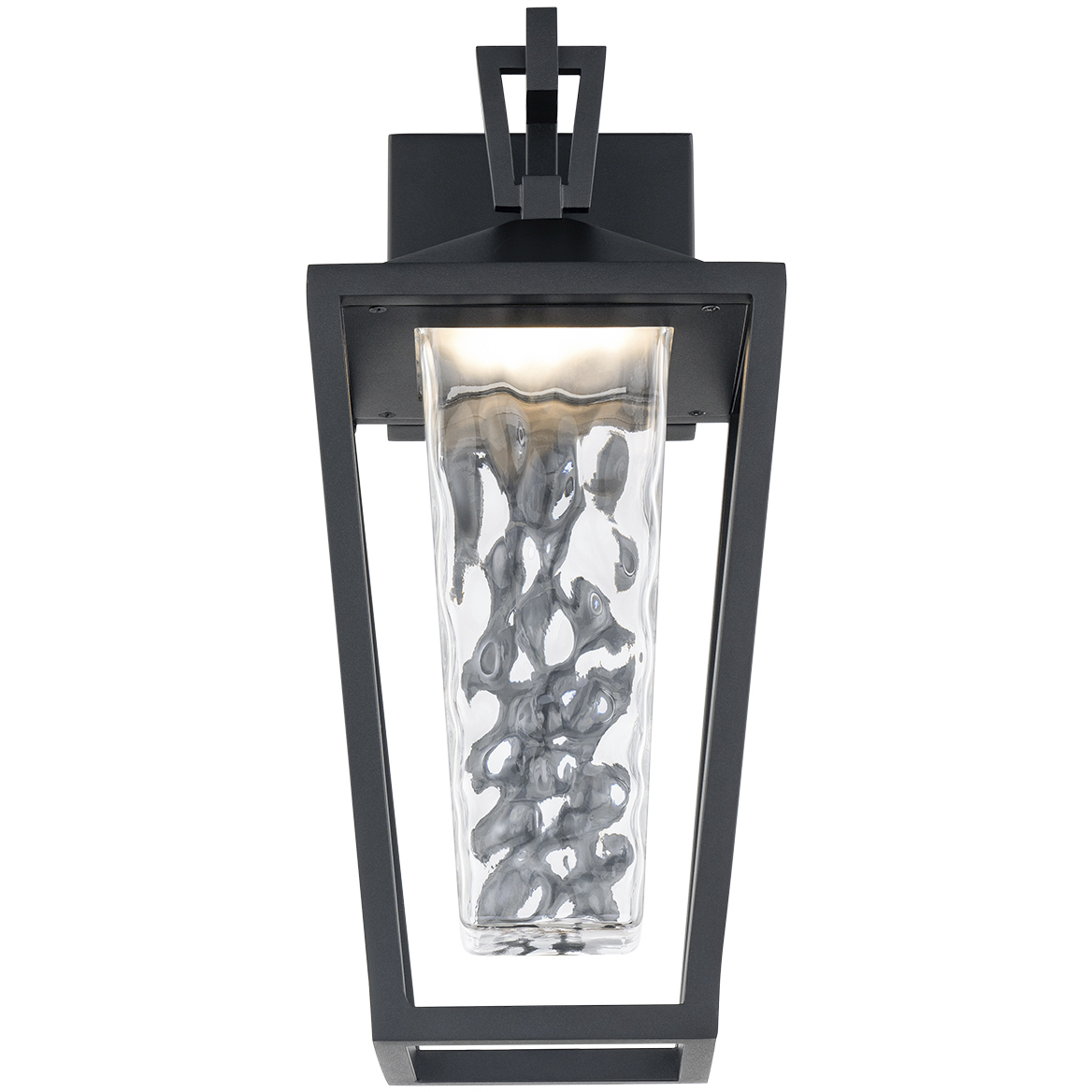 Manchester LED 16.25 inch Black Outdoor Wall Light in 4000K, dweLED