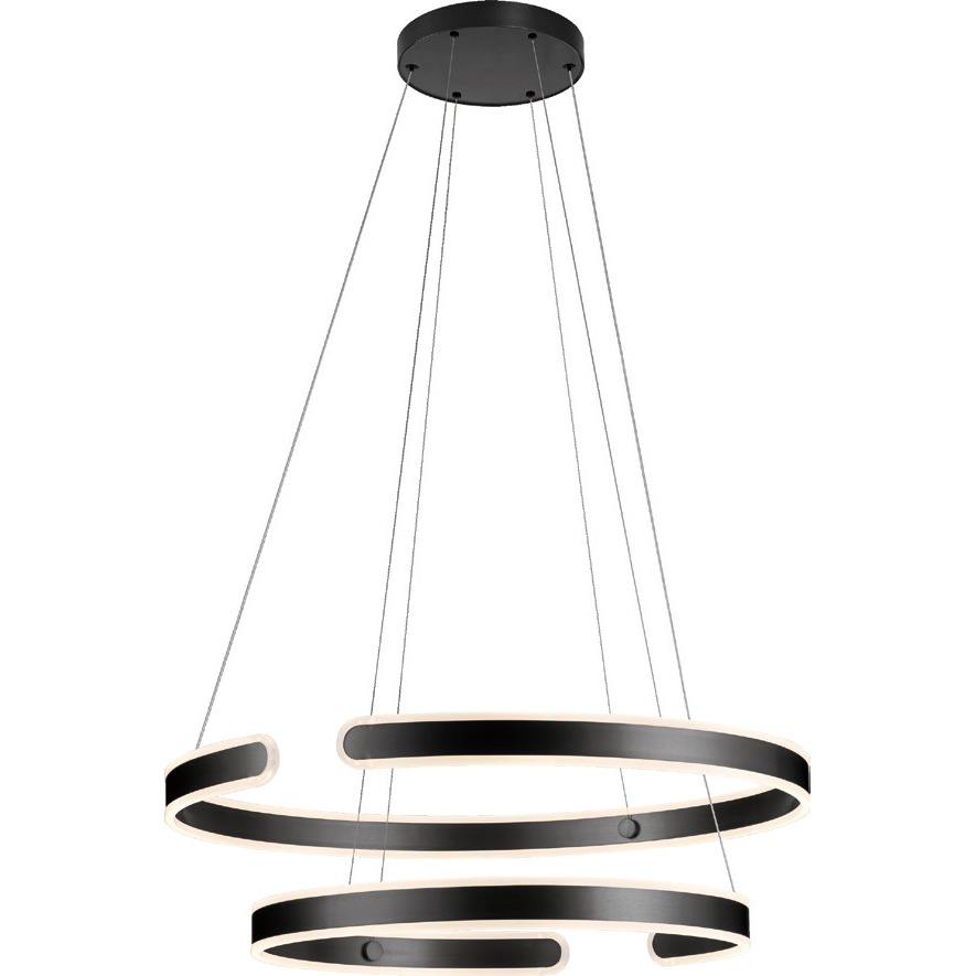 Gianni LED 31.5 inch Satin Dark Gray Pendant Ceiling Light