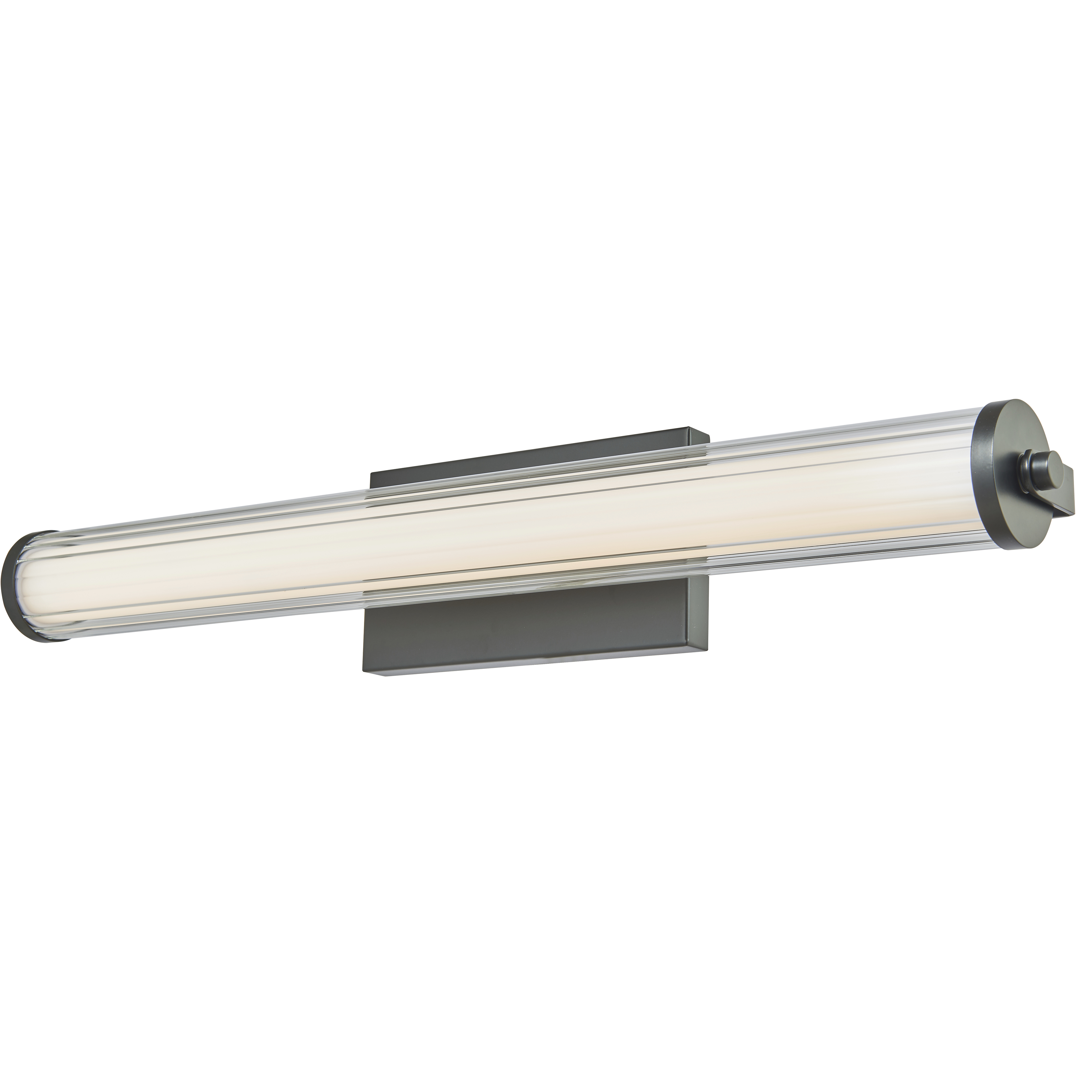 Macie LED 24 inch Black Bath Vanity Light Wall Light