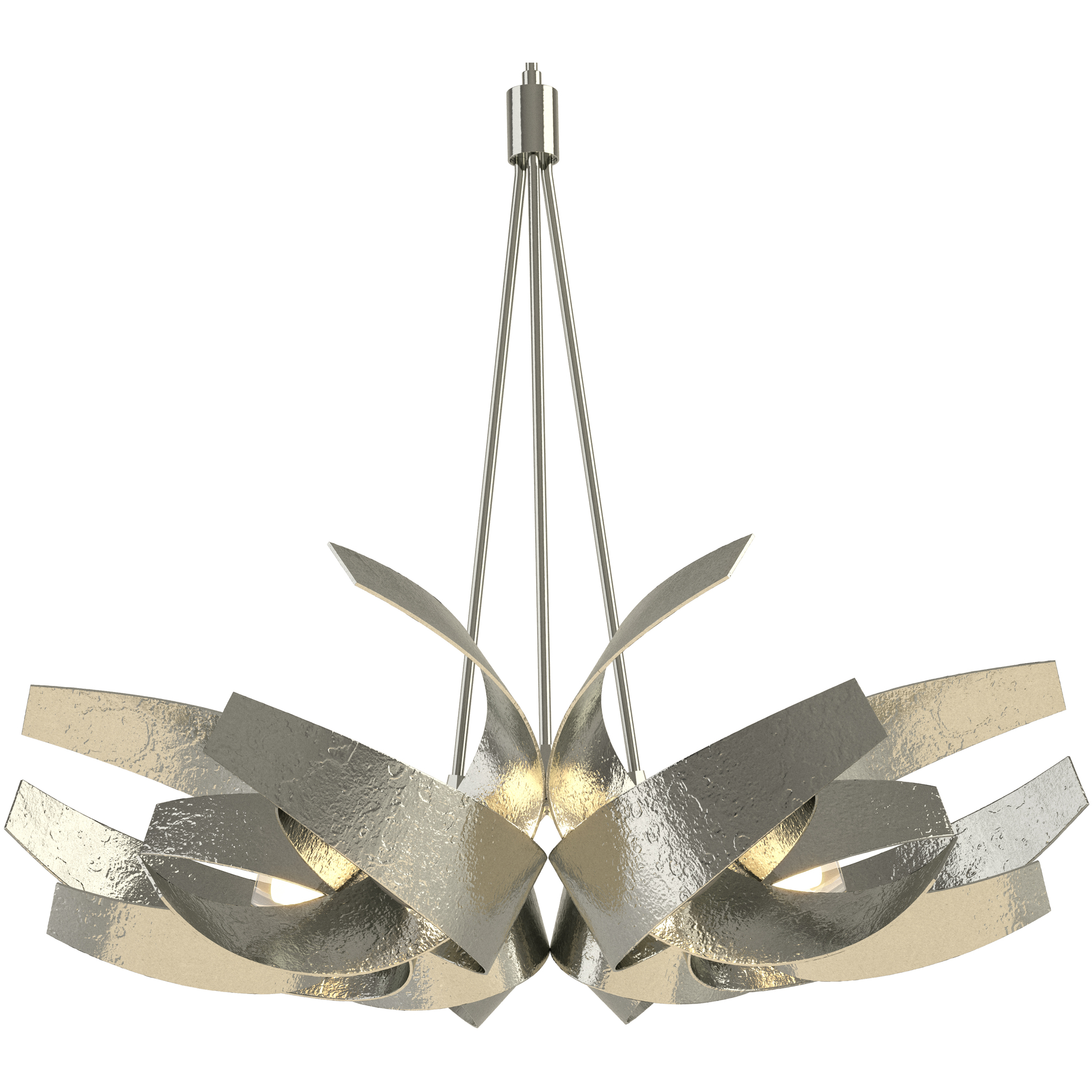 Corona 6 Light 35.1 inch Sterling Dining Pendant Ceiling Light, Large