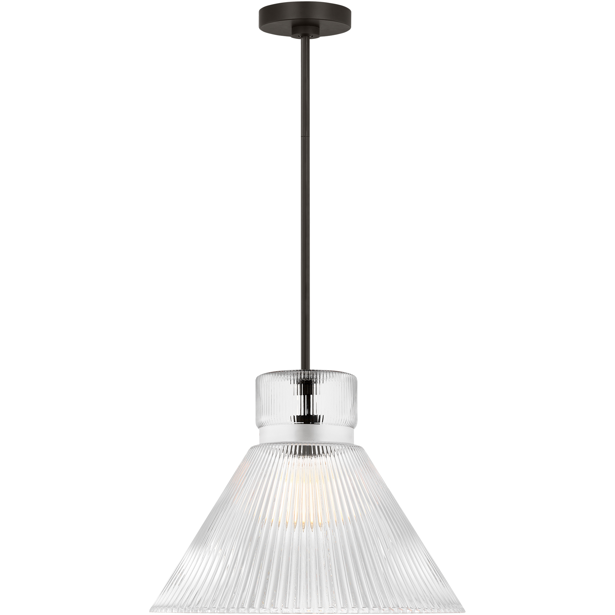 Drew & Jonathan Liouet 1 Light 18 inch Midnight Black Pendant Ceiling Light, Large