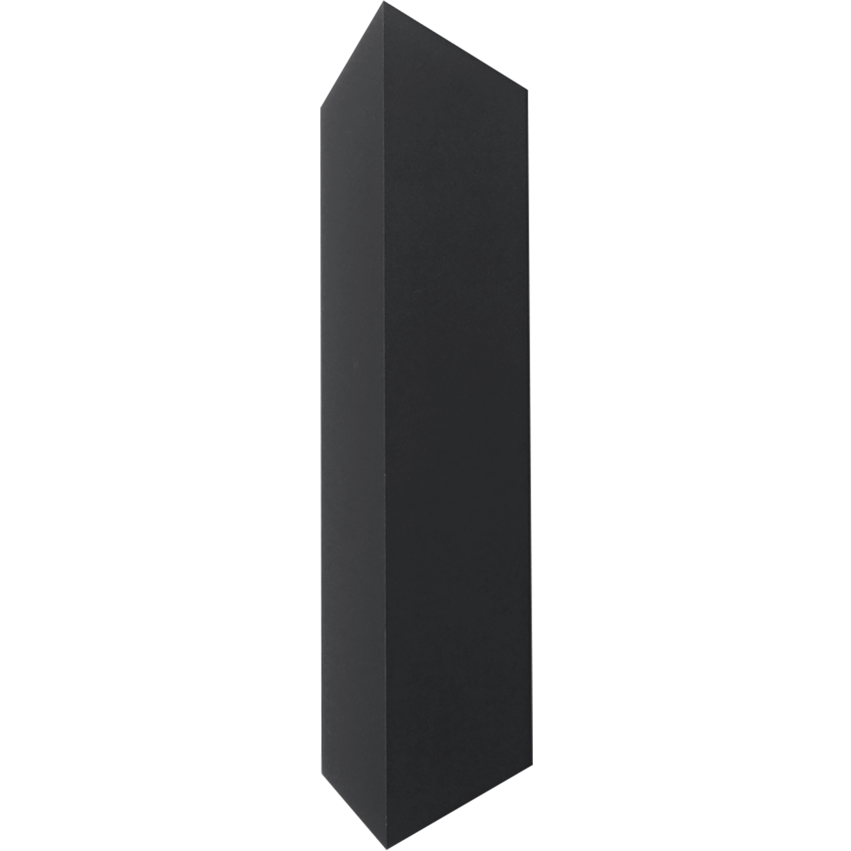 Fractal LED 23.5 inch Black Outdoor Wall Mount