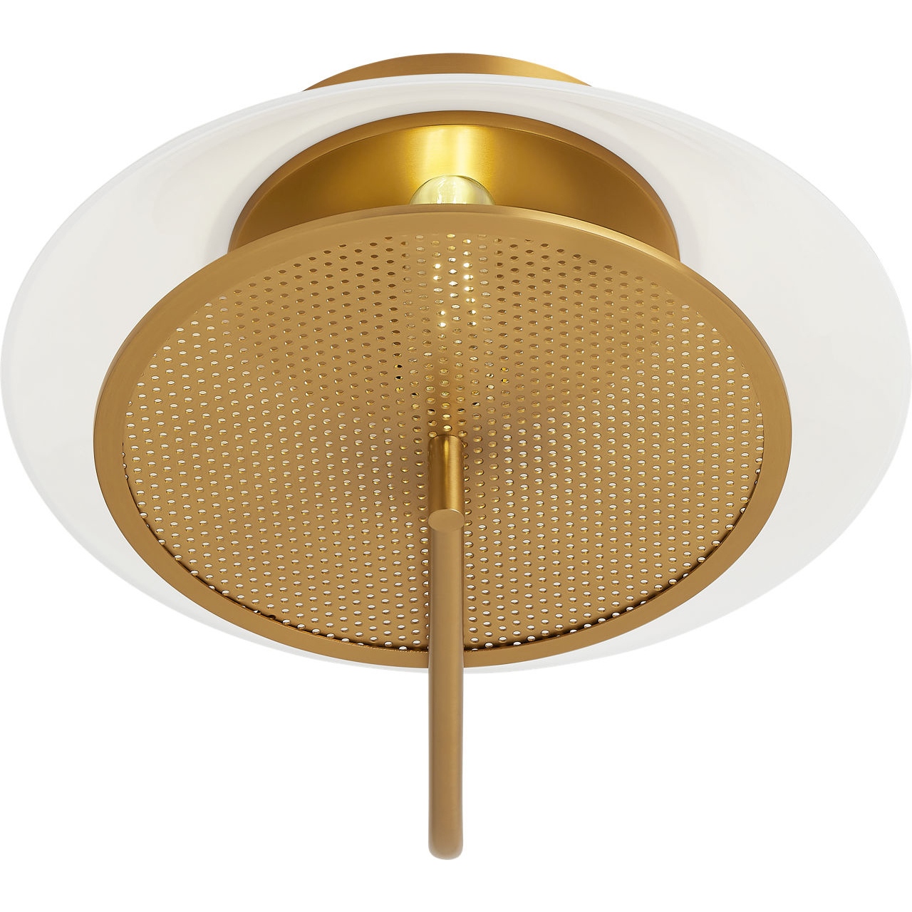 Kelly by Kelly Wearstler Gesture 1 Light 12.88 inch Burnished Brass Sconce Wall Light