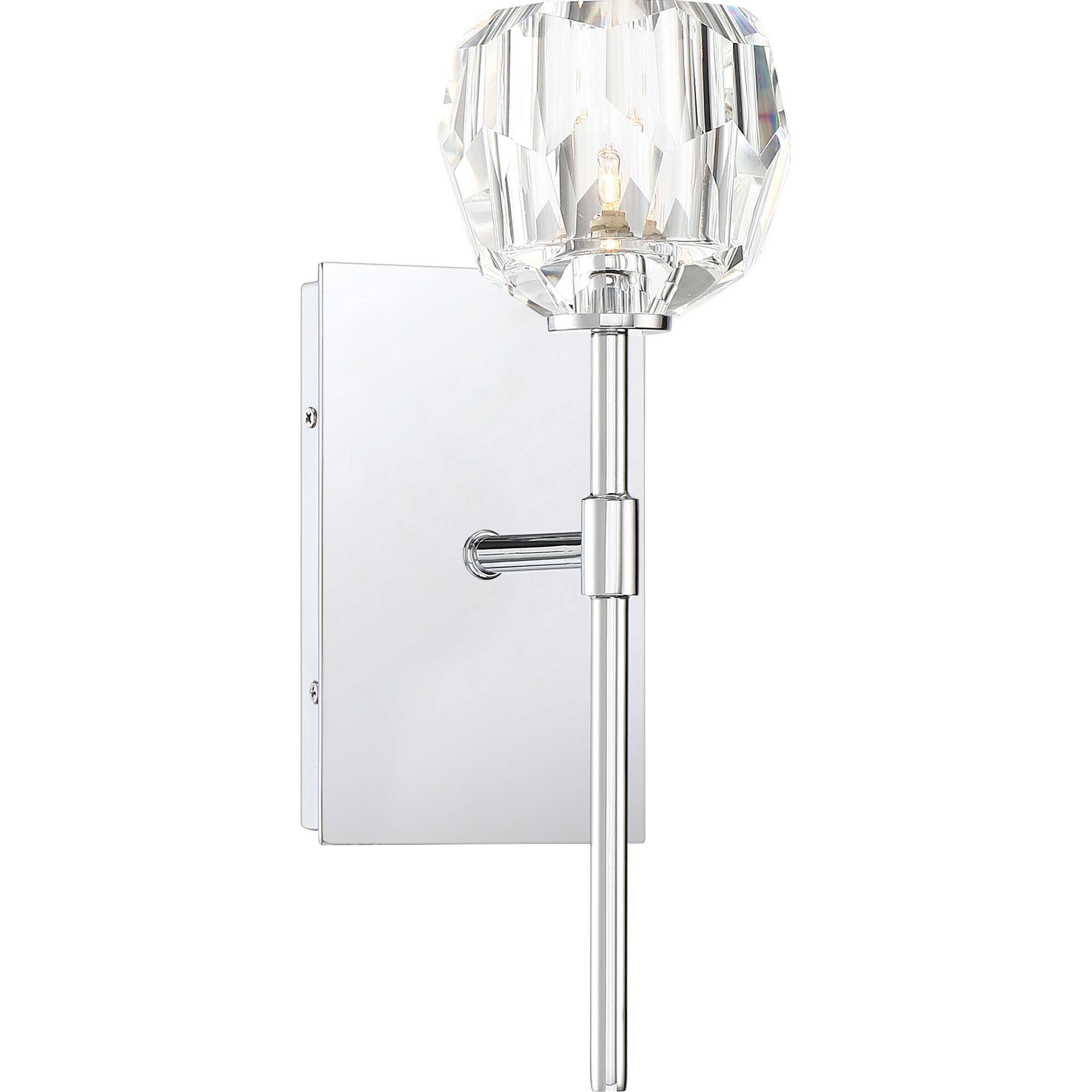 Regalia 1 Light 7 inch Polished Chrome Vanity Light Wall Light