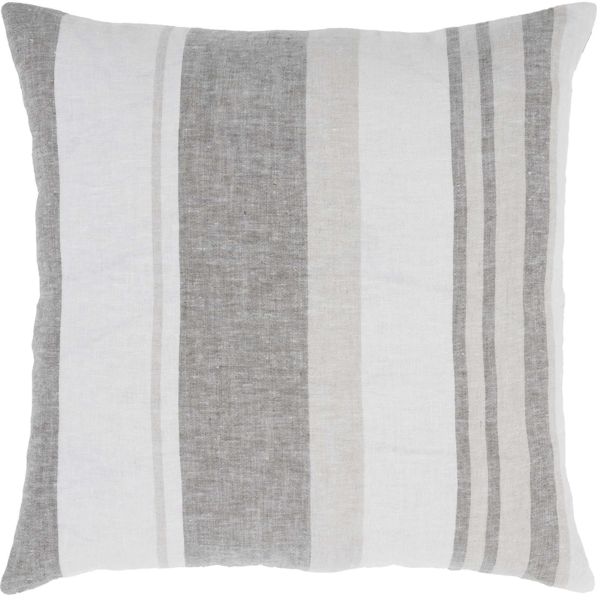 Cassidy 20 inch Olive and Natural and White Pillow