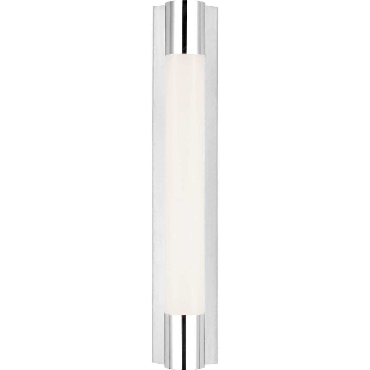 C&M by Chapman & Myers Loring LED 5 inch Chrome Vanity Light Wall Light