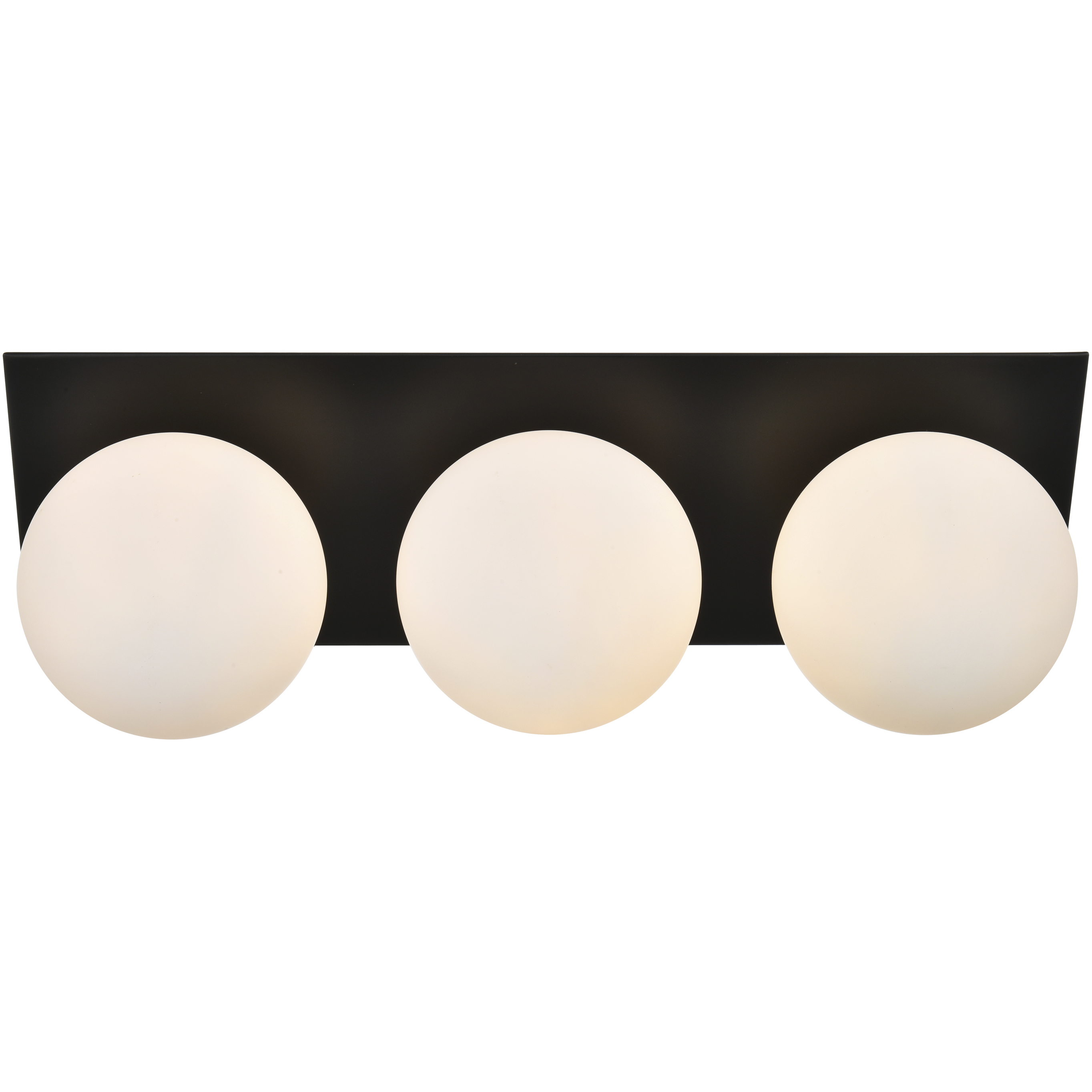 Jillian 3 Light 22 inch Black Bath Sconce Wall Light