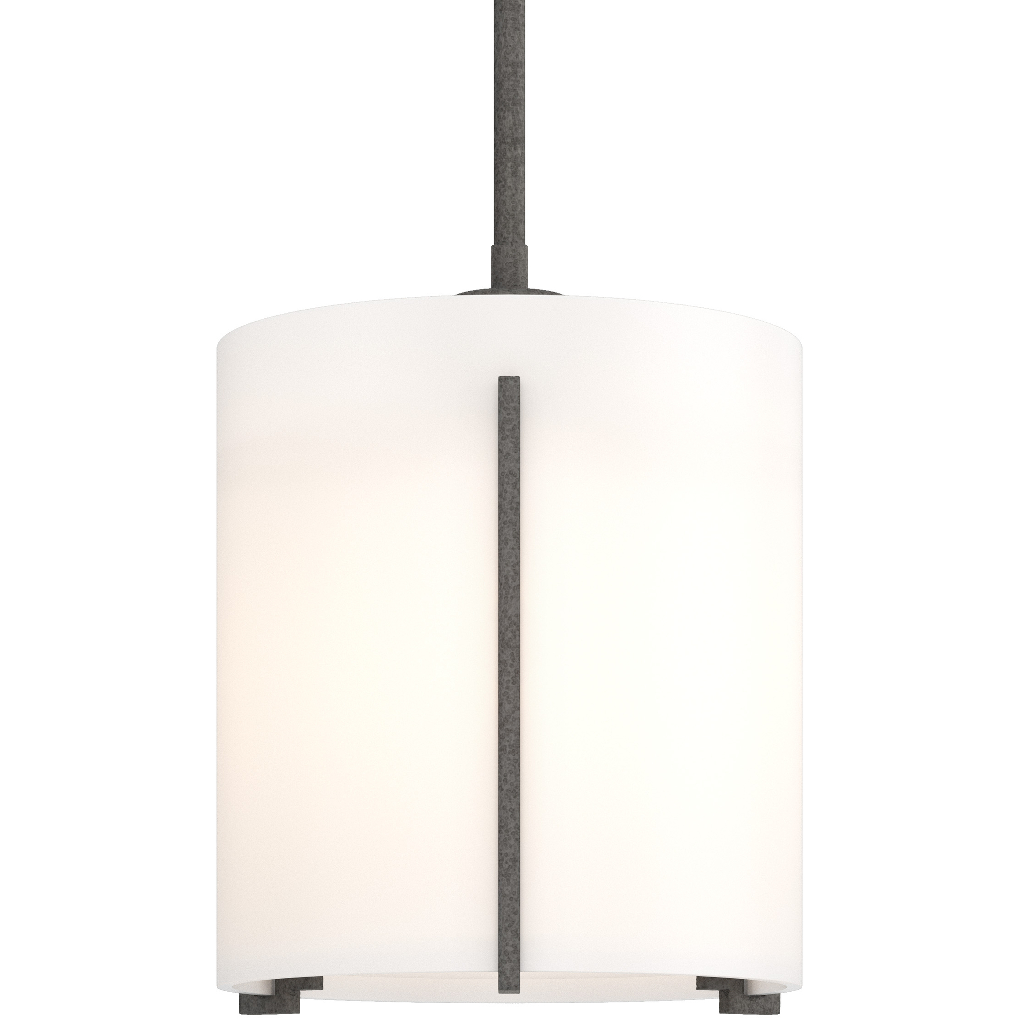 Exos 1 Light 8.9 inch Natural Iron Mini Pendant Ceiling Light, Large
