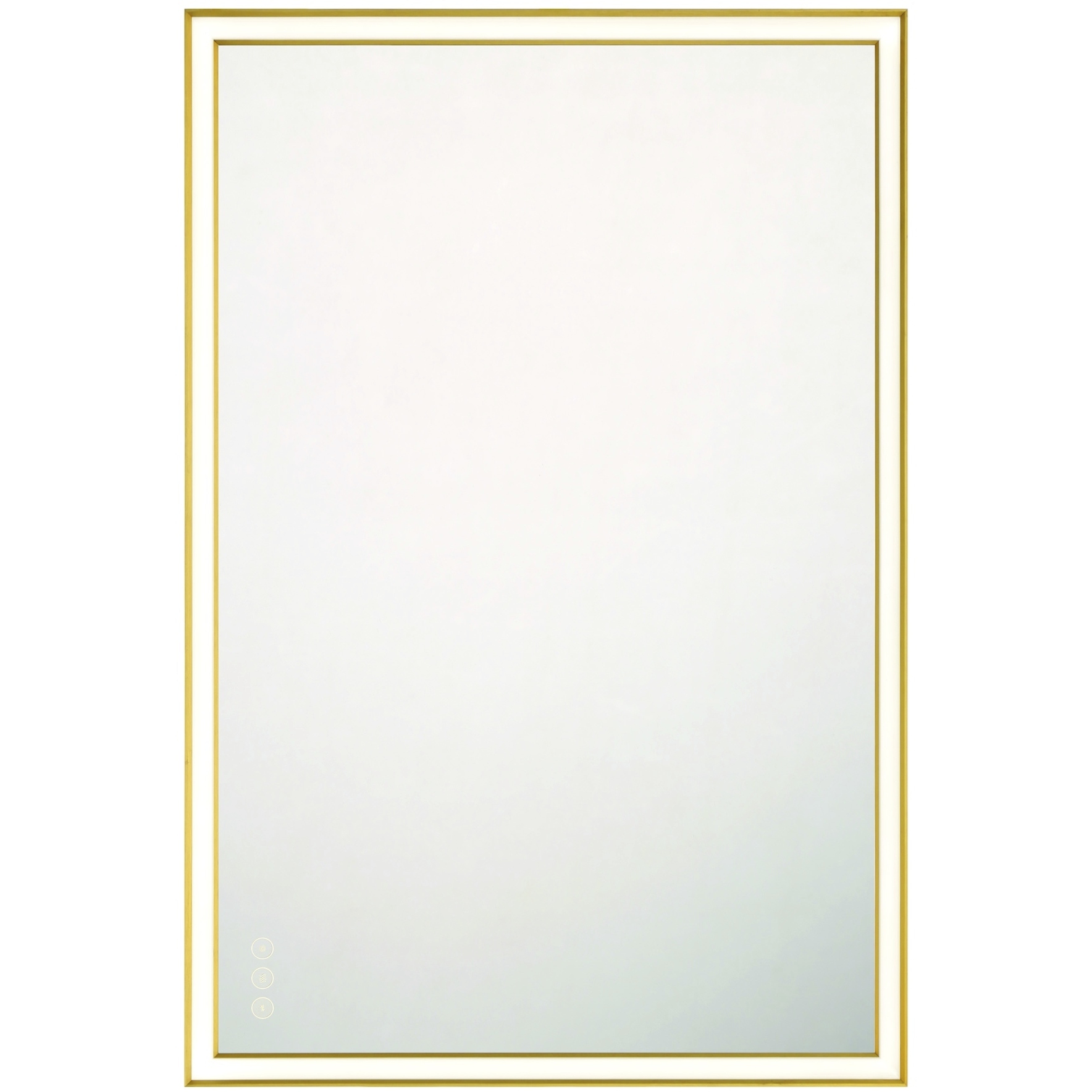 Nixon 36 X 24 inch Anodized Gold LED Mirror