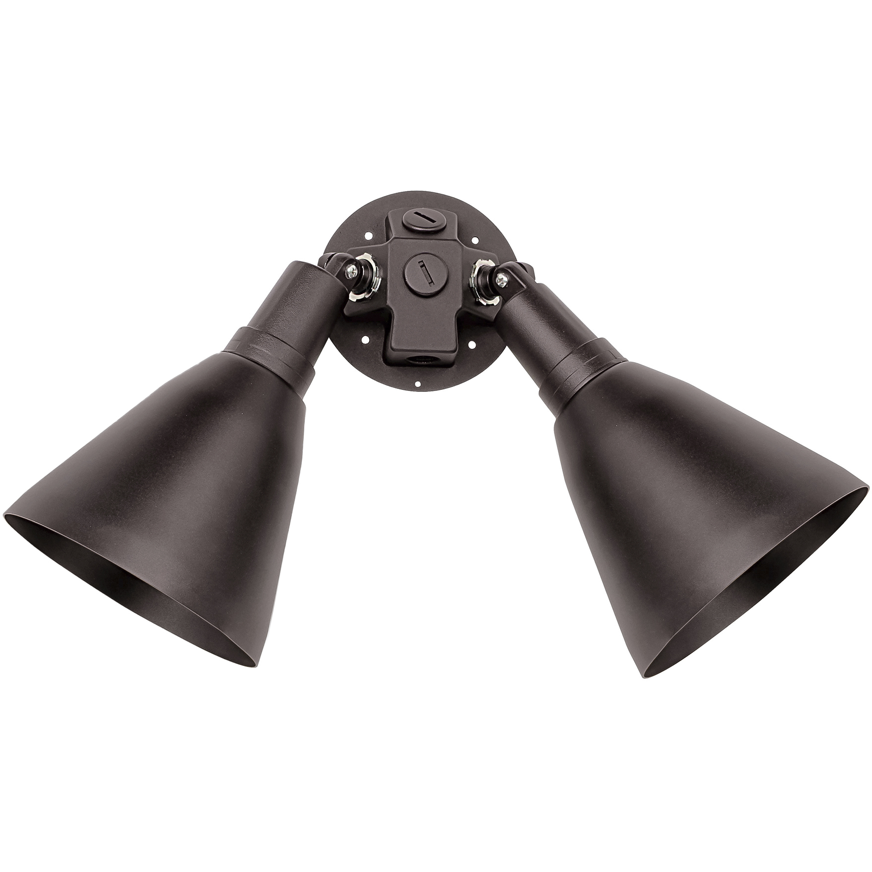Spots 2 Light 13 inch Tawny Bronze Outdoor Wall Mount