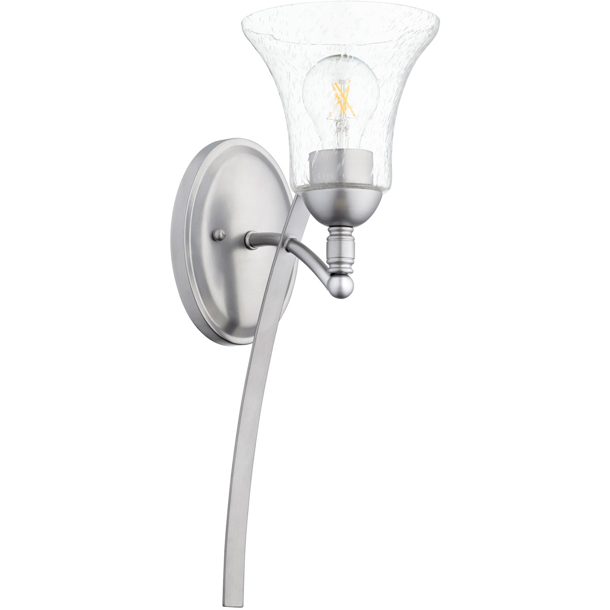 Aspen 1 Light 6.25 inch Classic Nickel Wall Sconce Wall Light