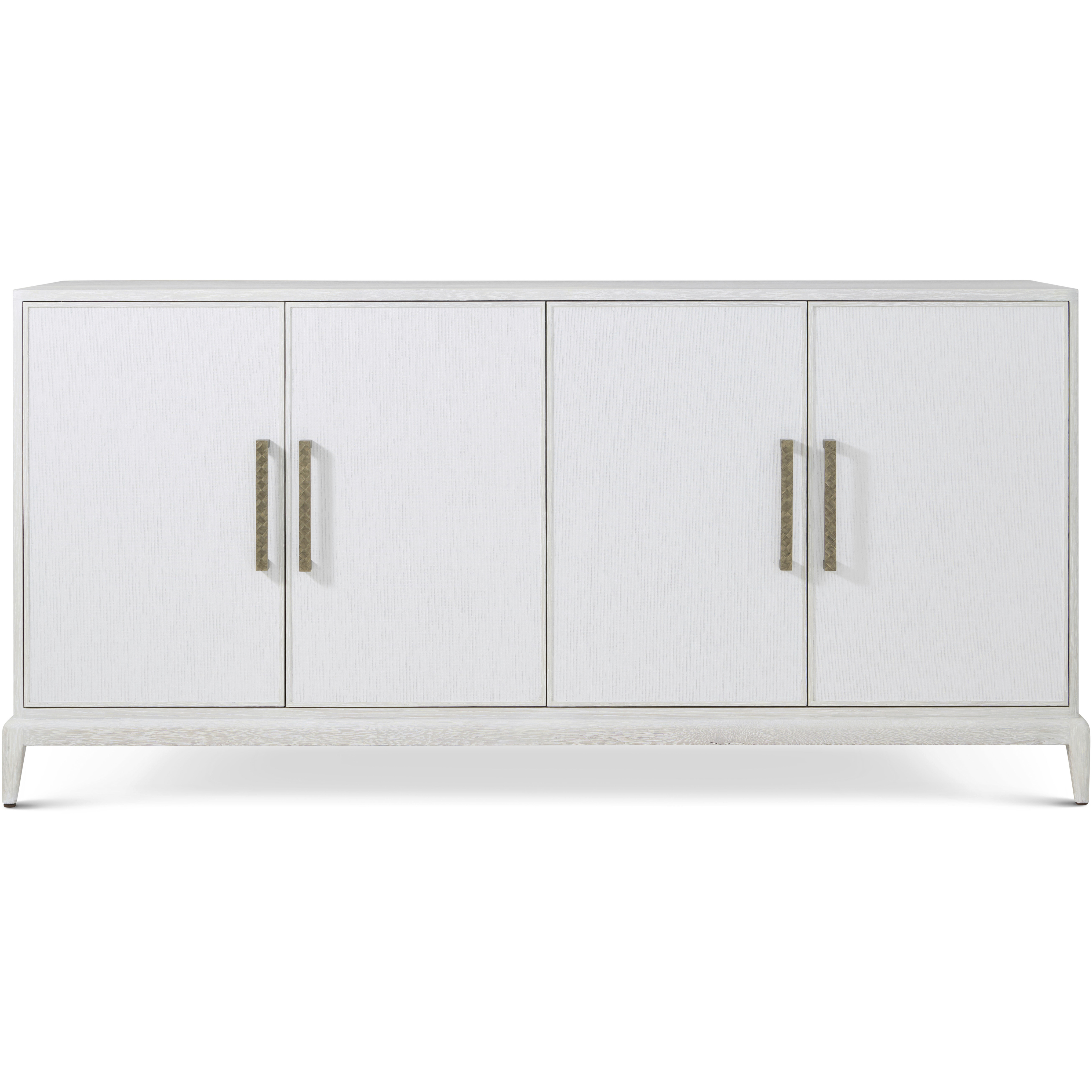 Stuart 72 X 19.75 inch Sandbar Credenza, Wooden, with Wallpaper, Coastal