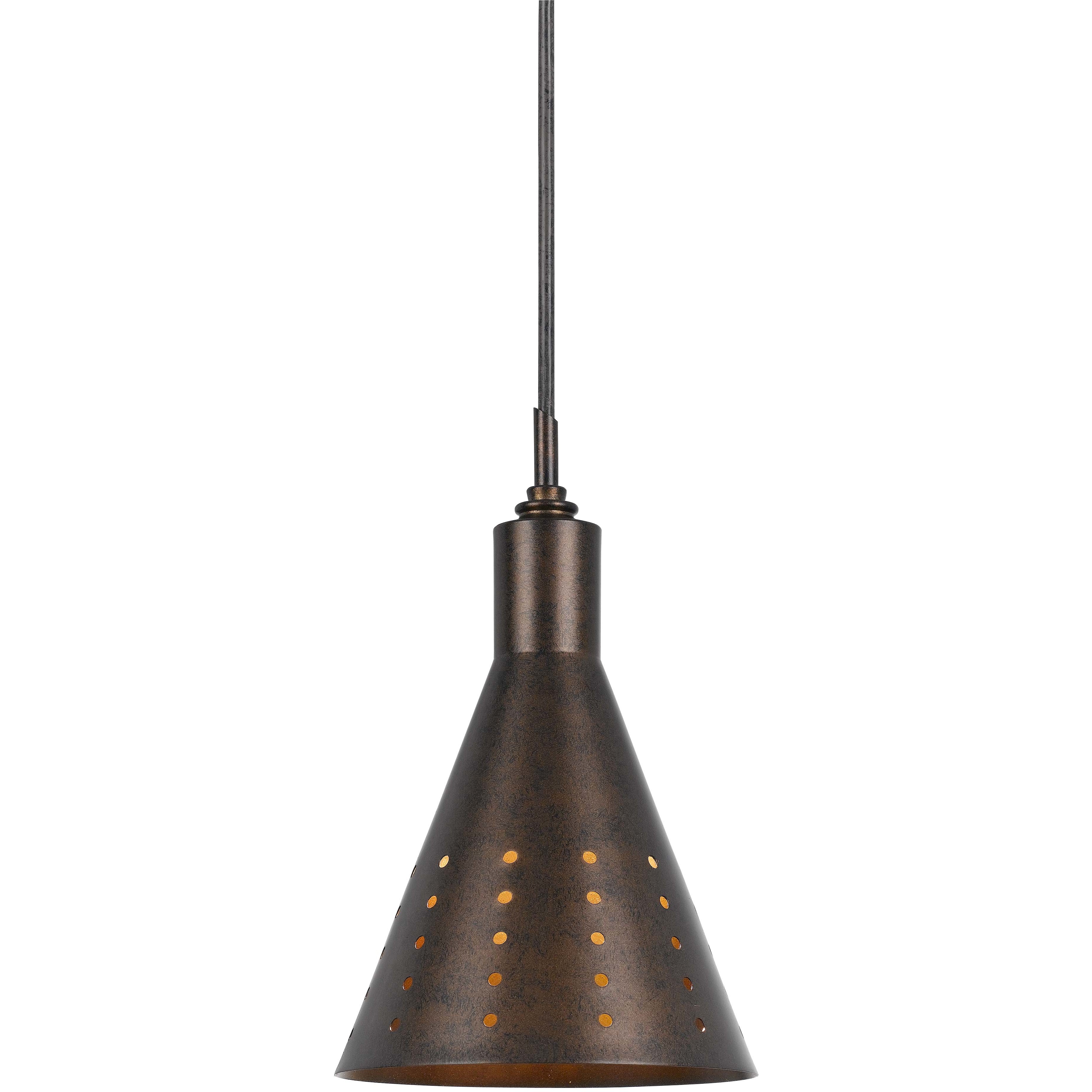 Signature 1 Light 6.13 inch Rust Pendant Set Ceiling Light