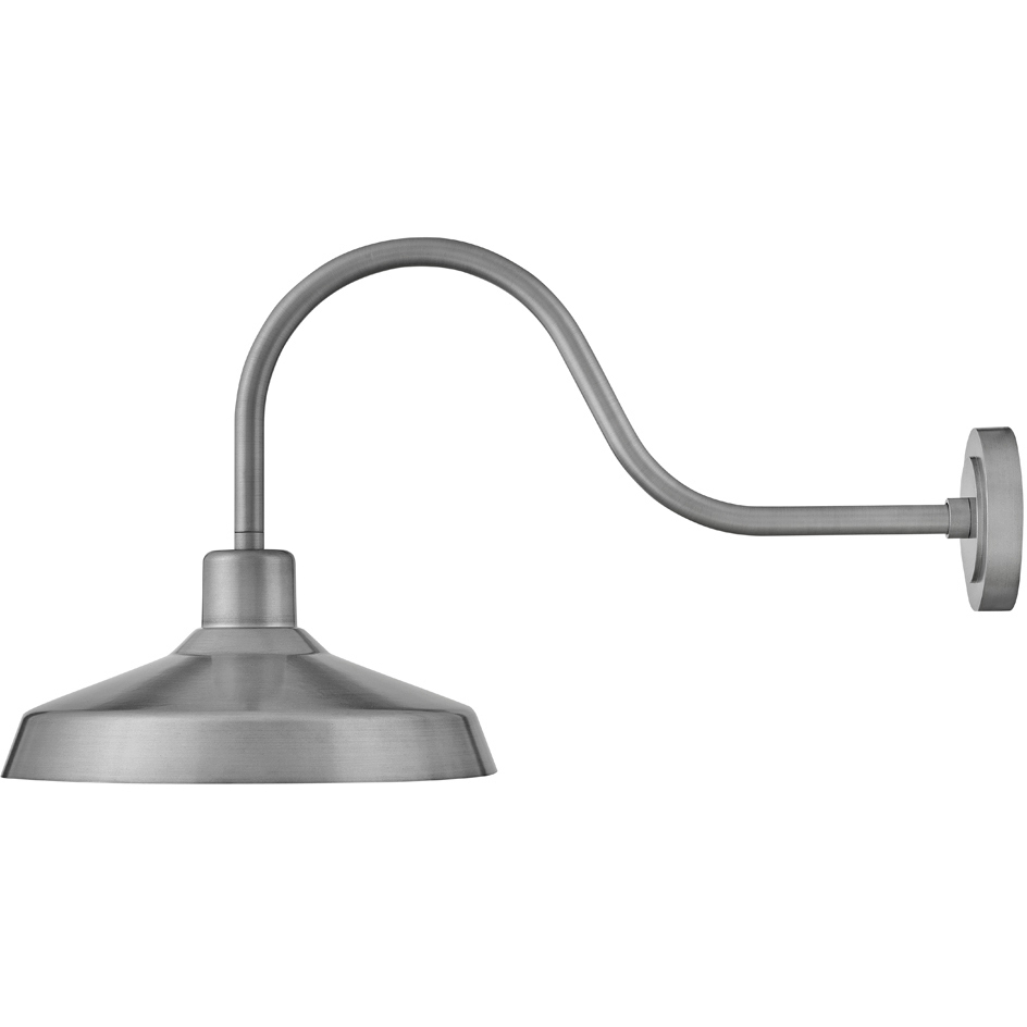 Coastal Elements Forge Outdoor Wall Mount Lantern in Antique Brushed Aluminum
