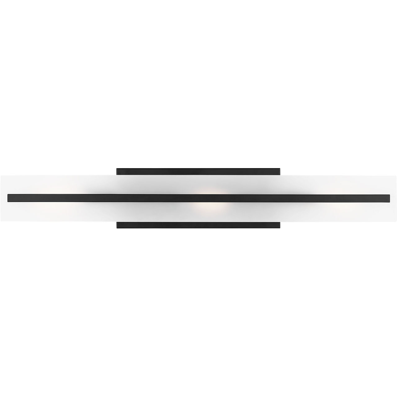 Dex 3 Light 4.75 inch Midnight Black Bath Vanity Wall Light