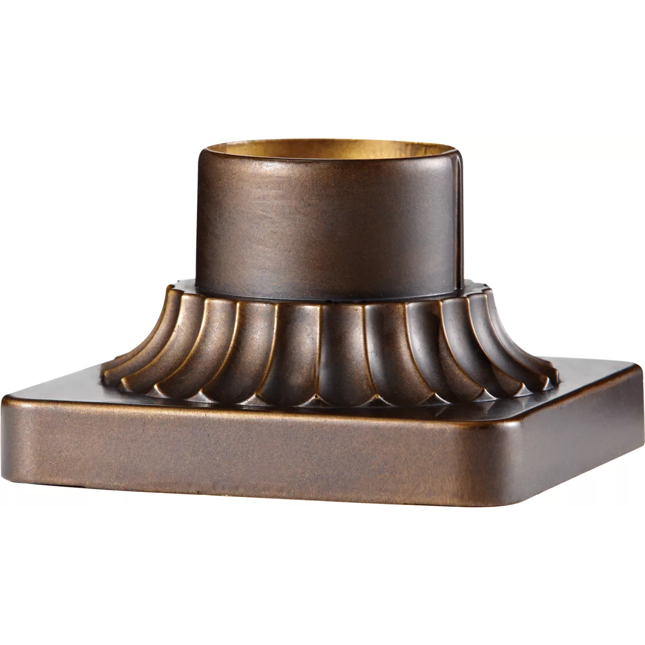 Outdoor Pier Mounts 5.75 inch Astral Bronze Pier Mount Base
