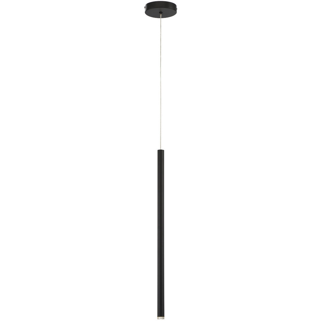 Navada LED 1 inch Black Pendant Ceiling Light, Medium