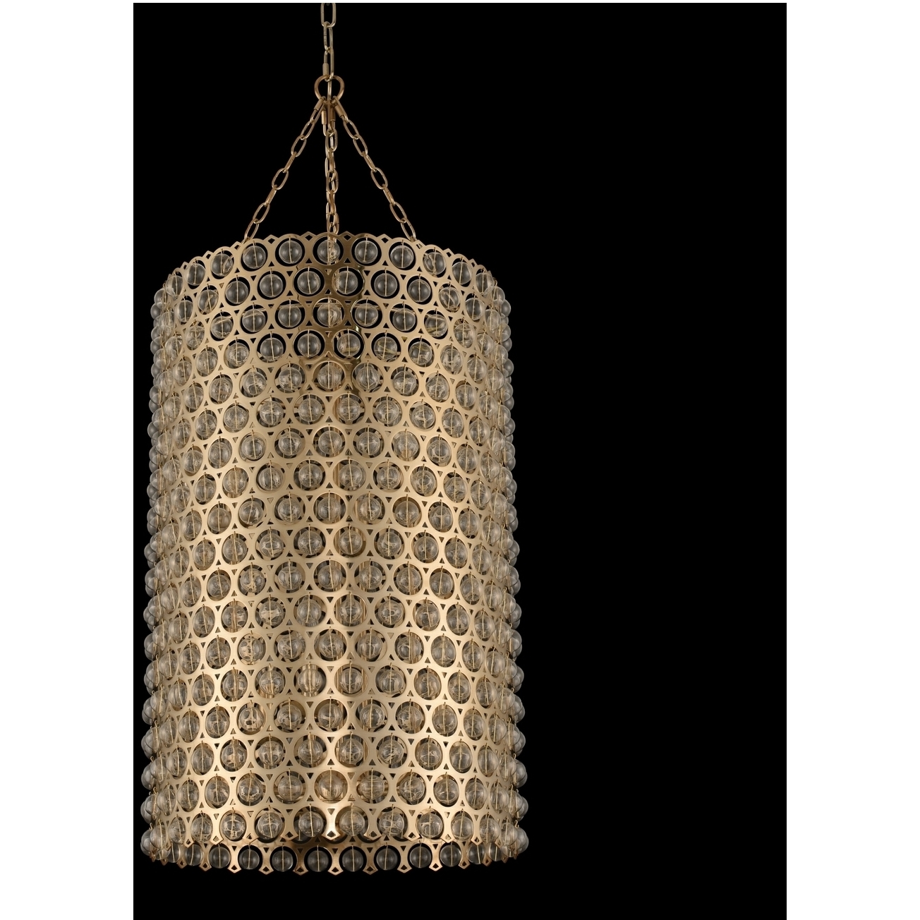 Vita 6 Light 20 inch Brushed Champagne Gold Foyer Ceiling Light