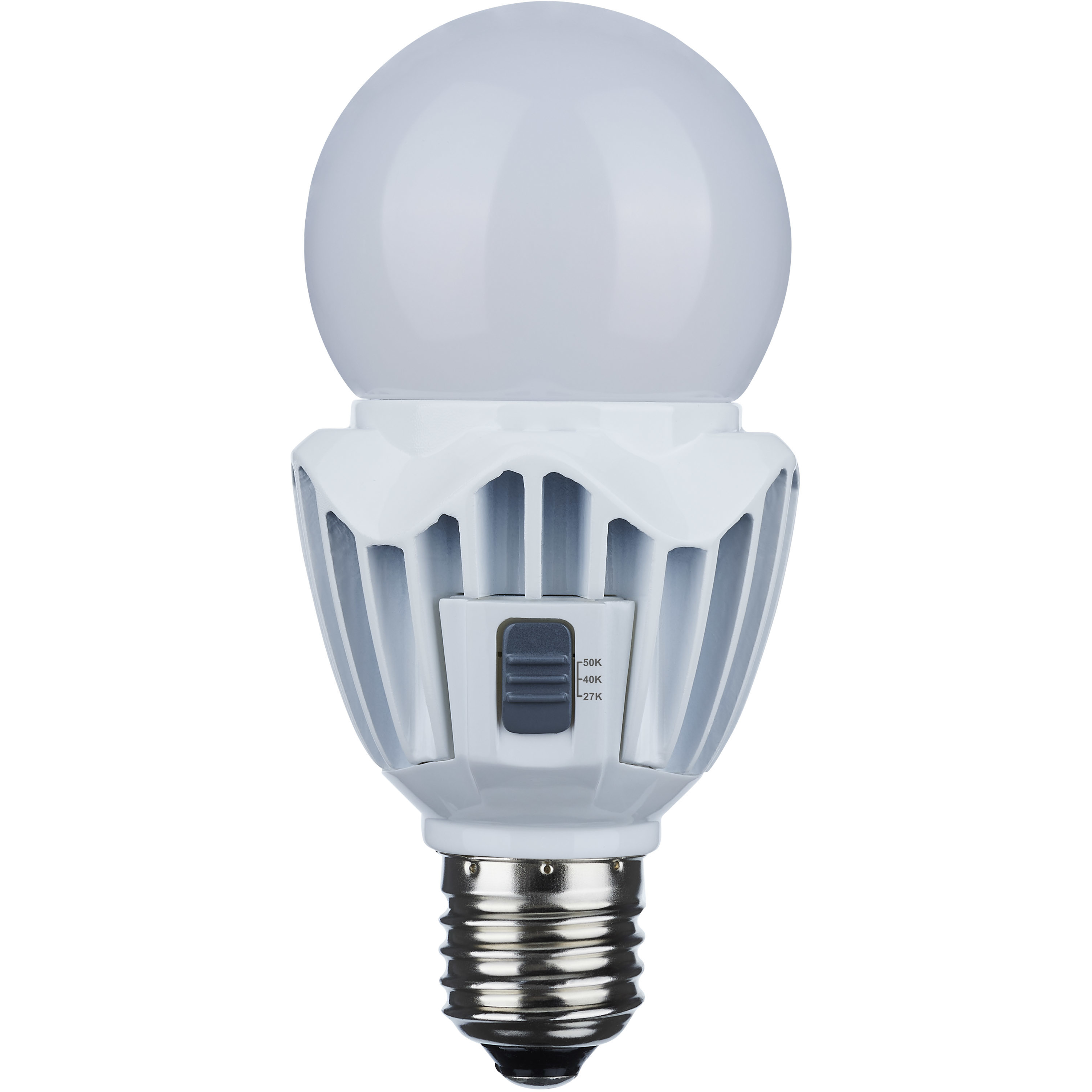 20 Watt Led A21 - High Lumen Output - 27k/40k/50k Cct Selectable - Medium Base - White Finish - 120v-277v