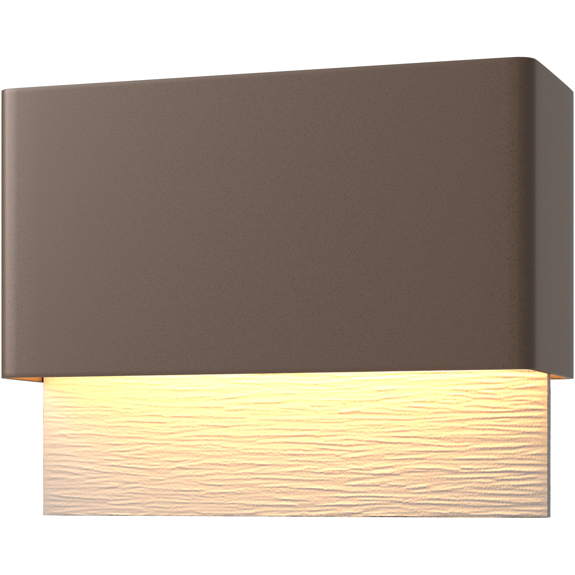 Stratum LED 7.4 inch Coastal Bronze and Coastal Burnished Steel Outdoor Sconce - Open Box